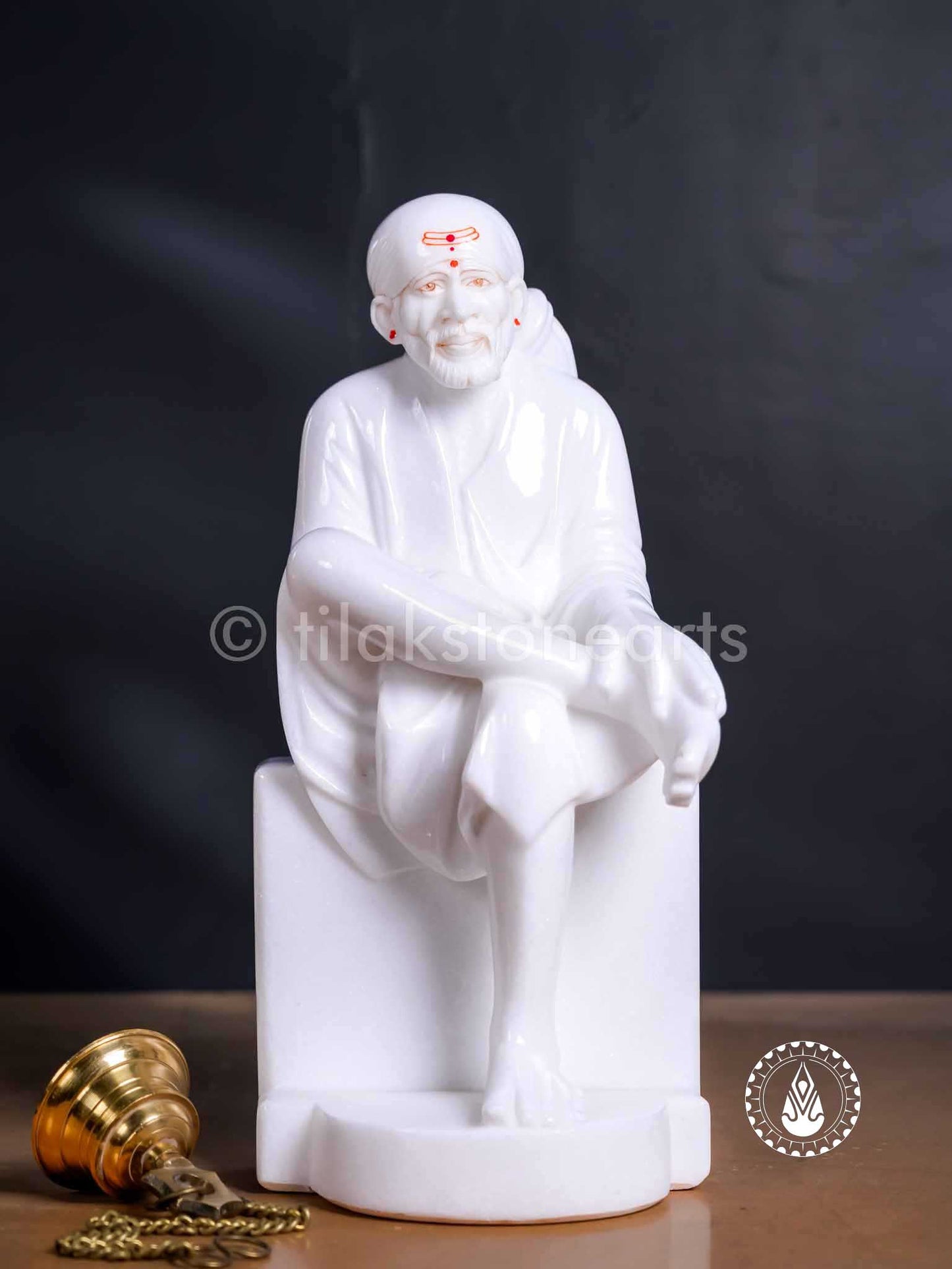 Sai Baba 18" | Swiss White(Improted)