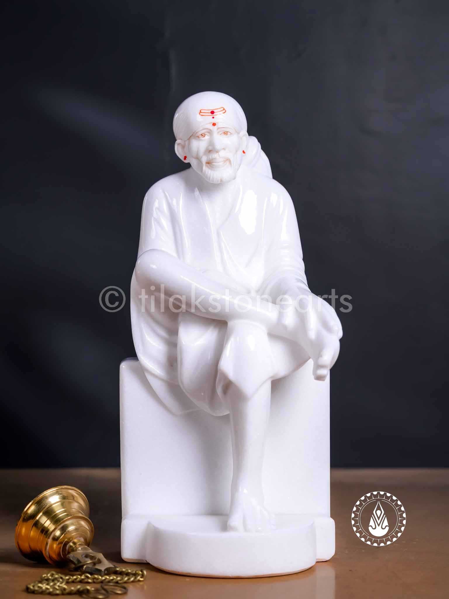 Sai Baba 18" | Swiss White(Improted)