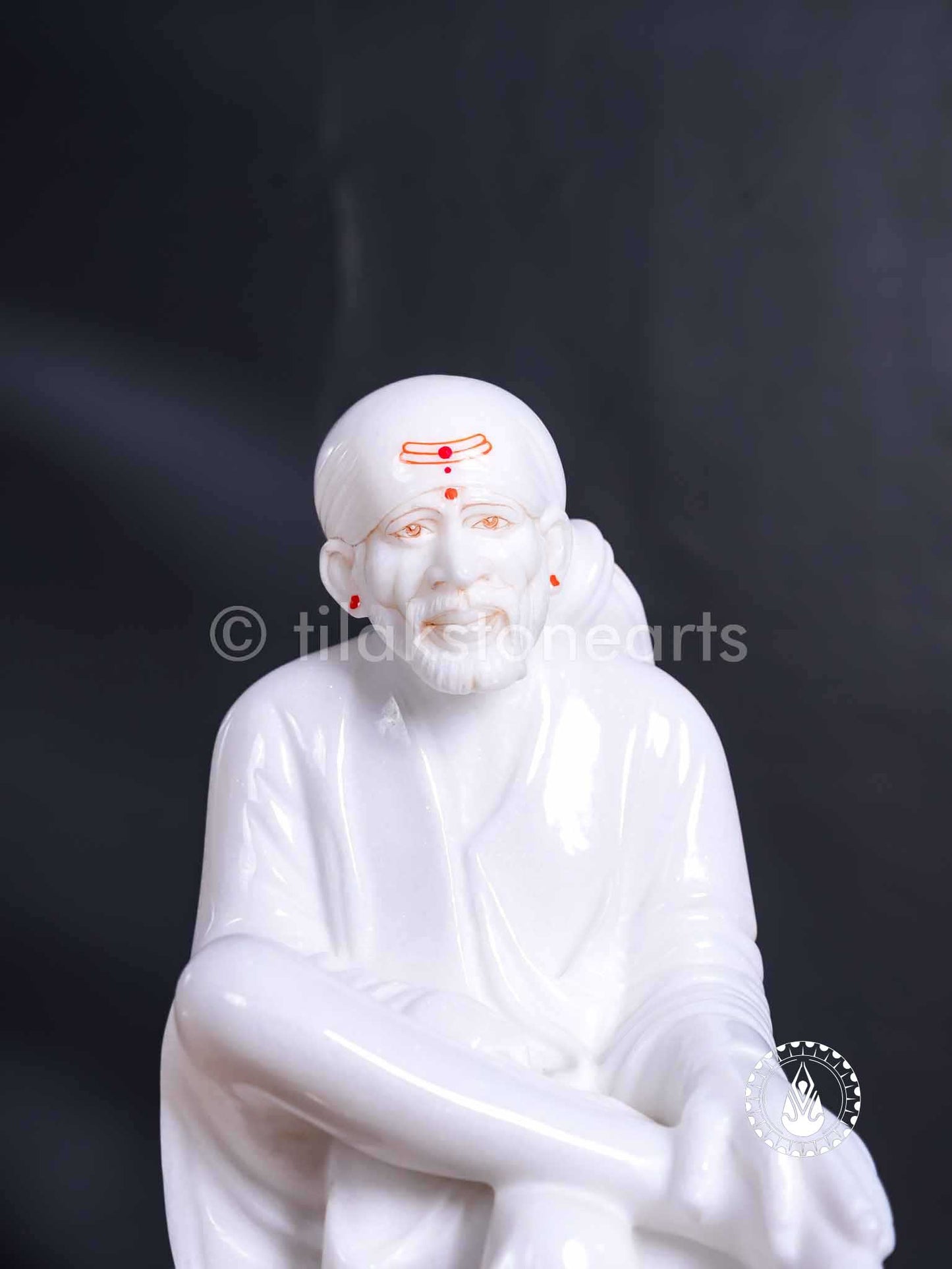 Sai Baba 18" | Swiss White(Improted)