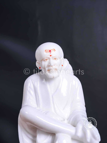 Sai Baba 18" | Swiss White(Improted)