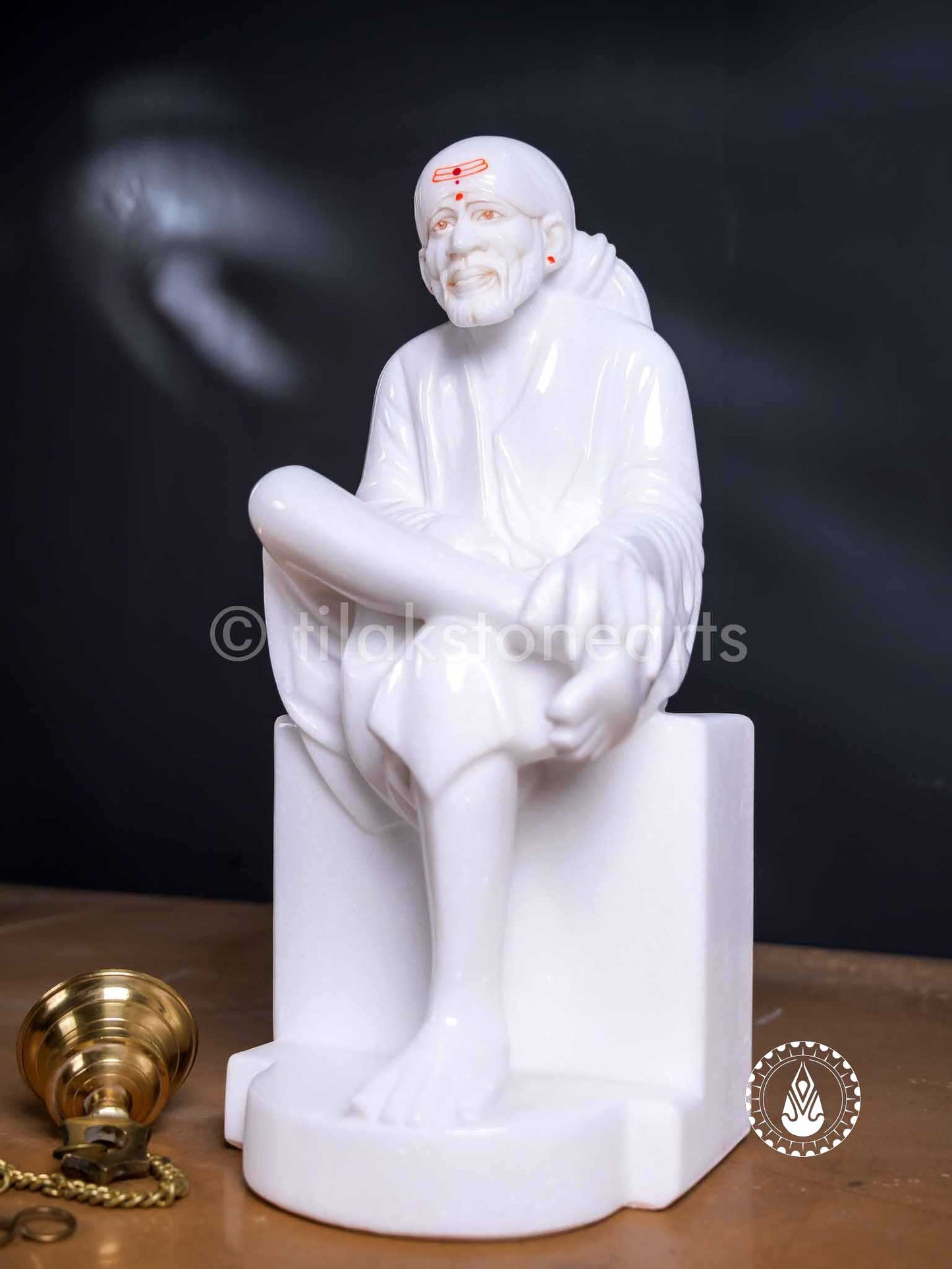 Sai Baba 18" | Swiss White(Improted)
