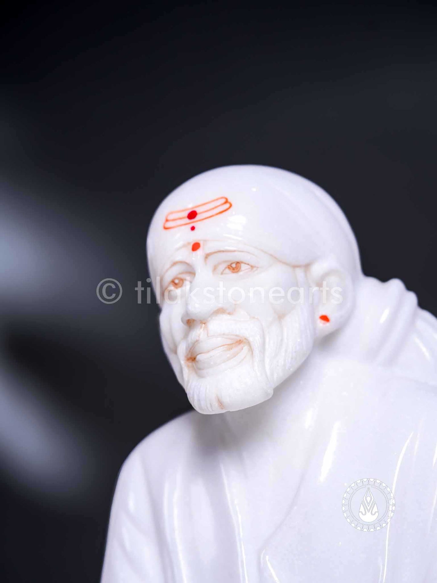 Sai Baba 18" | Swiss White(Improted)