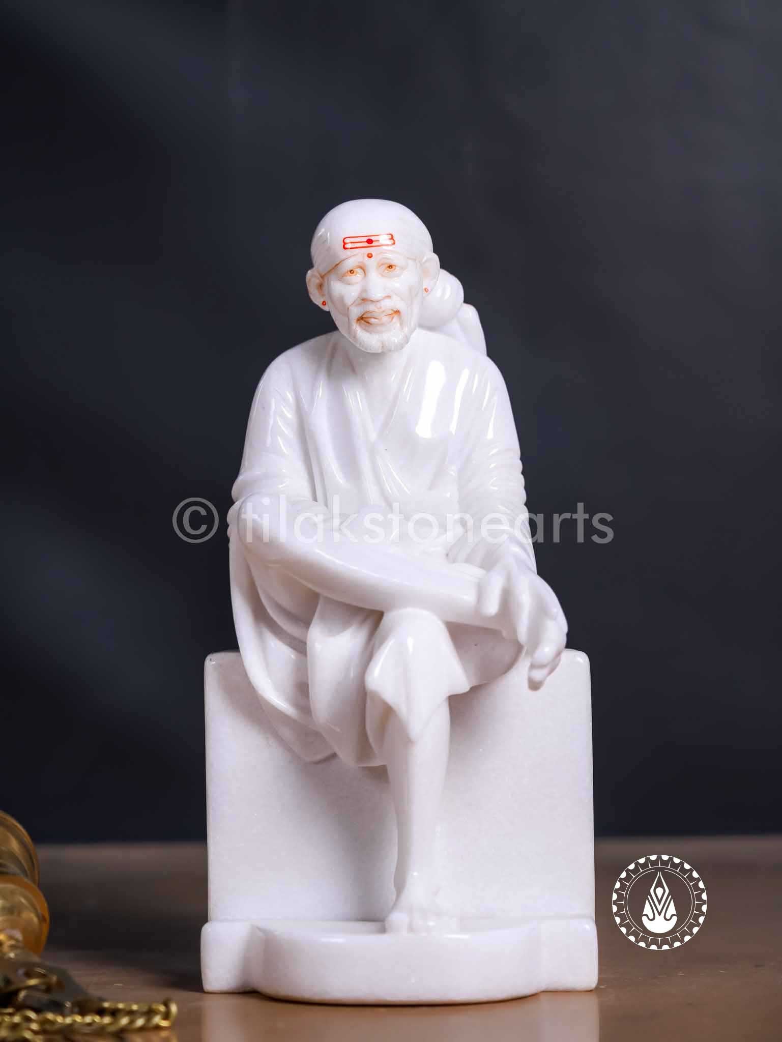 Sai Baba 12" | Swiss White (Imported)