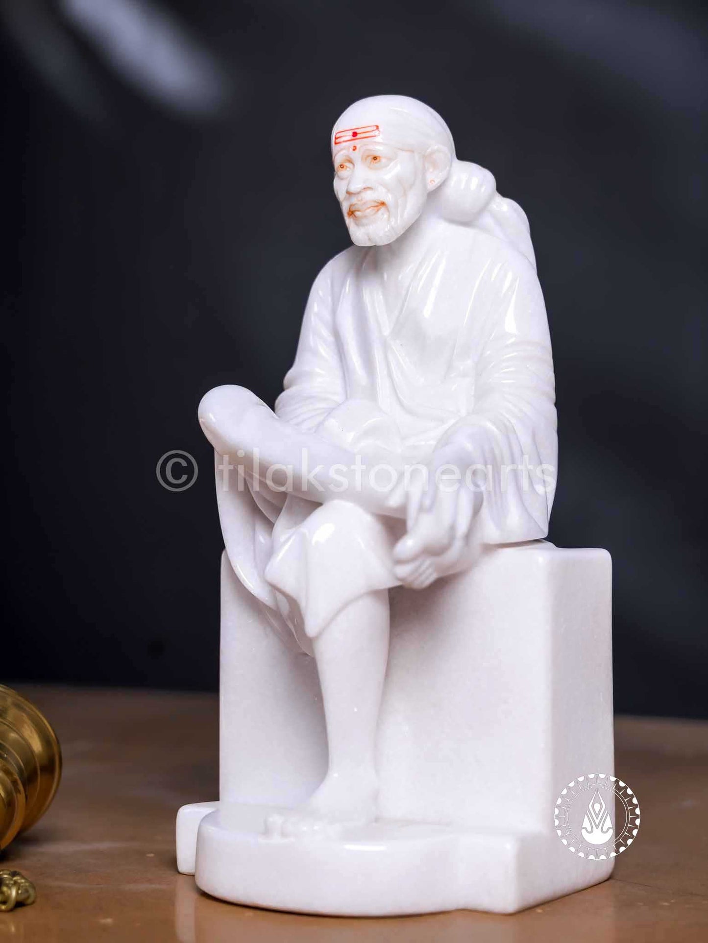 Sai Baba 12" | Swiss White (Imported)