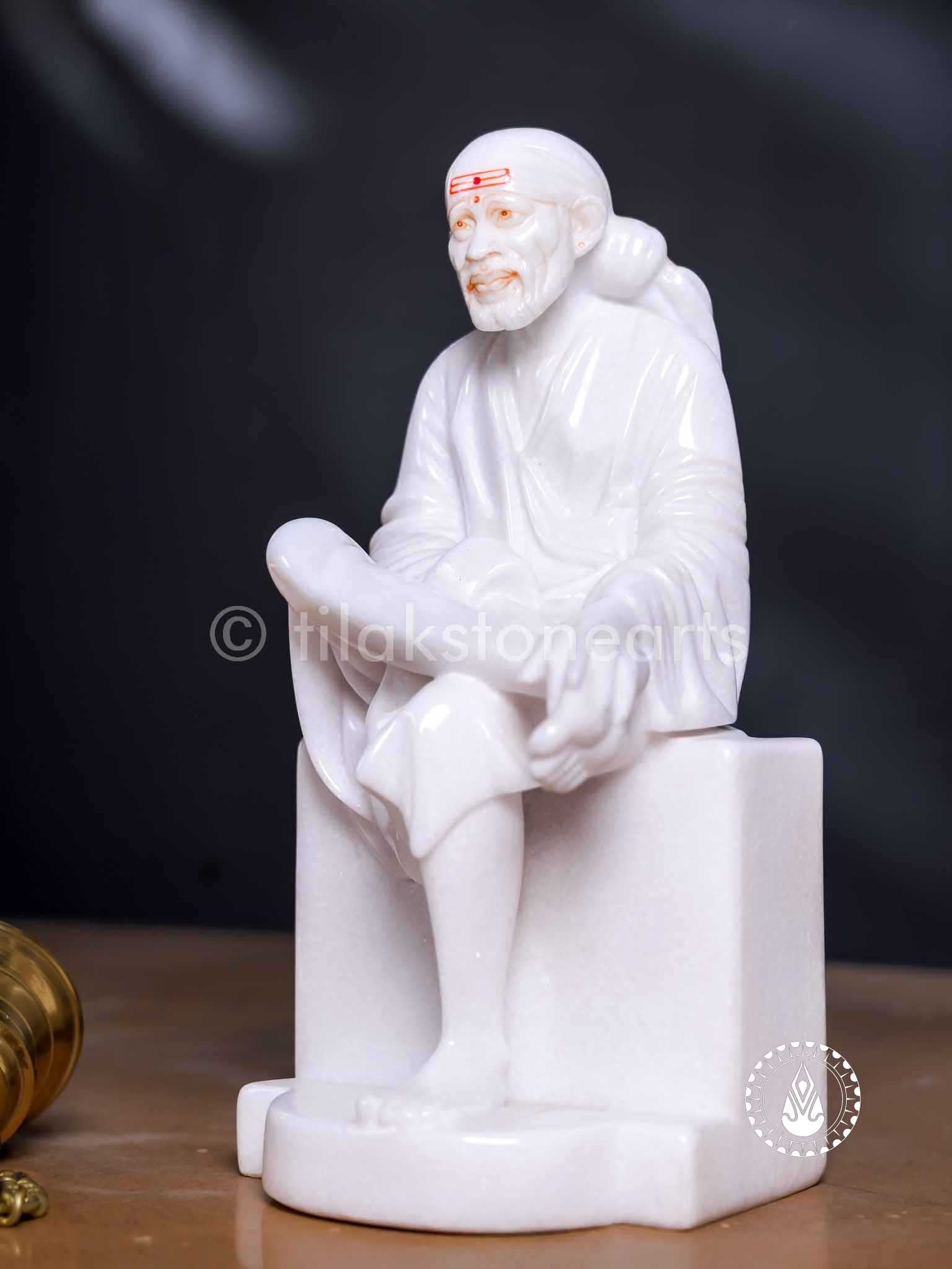Sai Baba 12" | Swiss White (Imported)