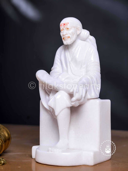 Sai Baba 12" | Swiss White (Imported)
