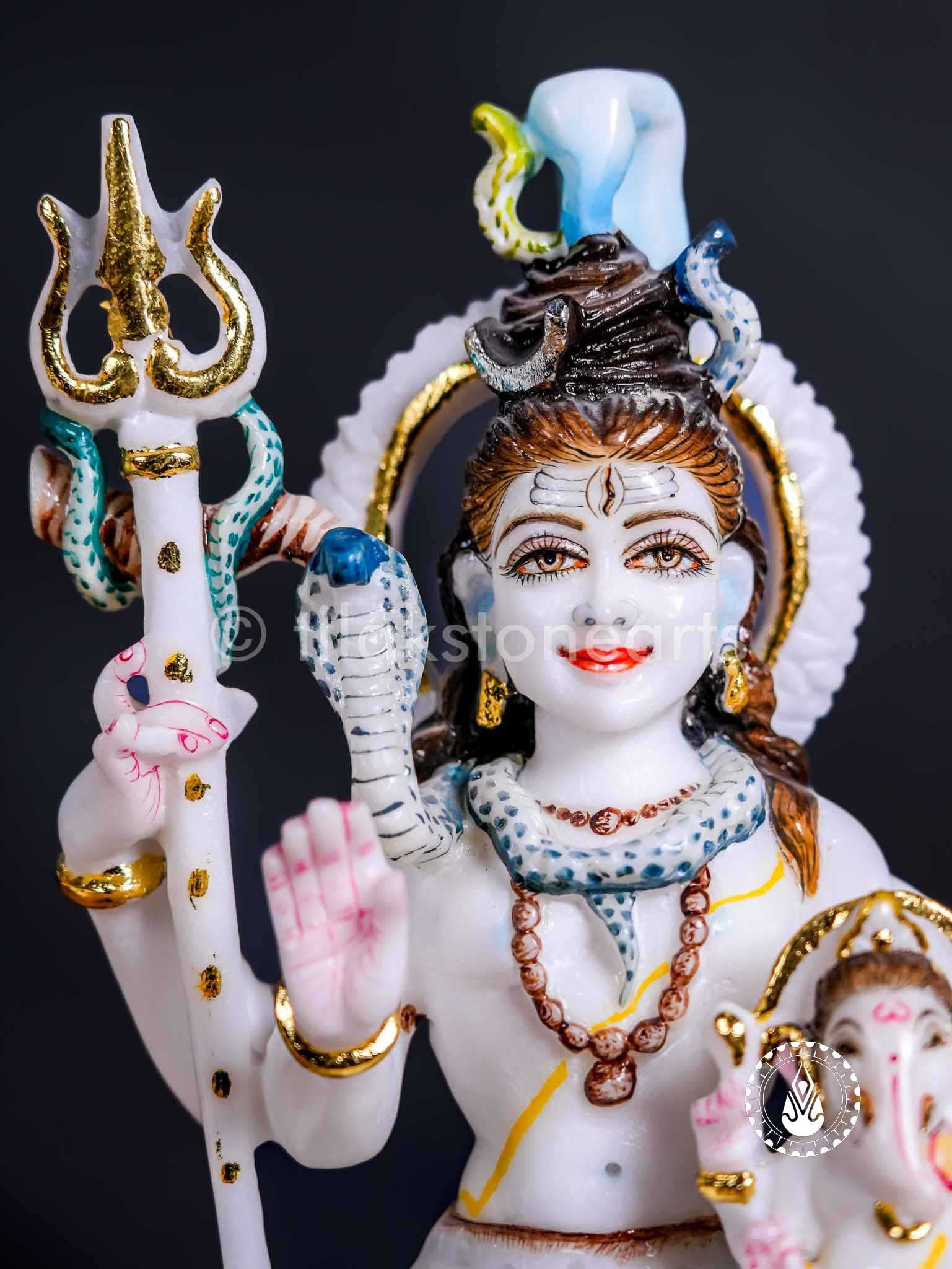Shiv Parivar 12" | Swiss White(Imported)