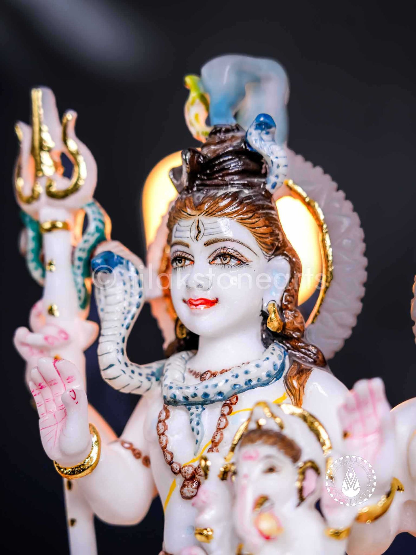 Shiv Parivar 12" | Swiss White(Imported)
