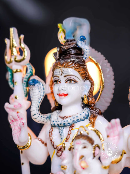 Shiv Parivar 12" | Swiss White(Imported)