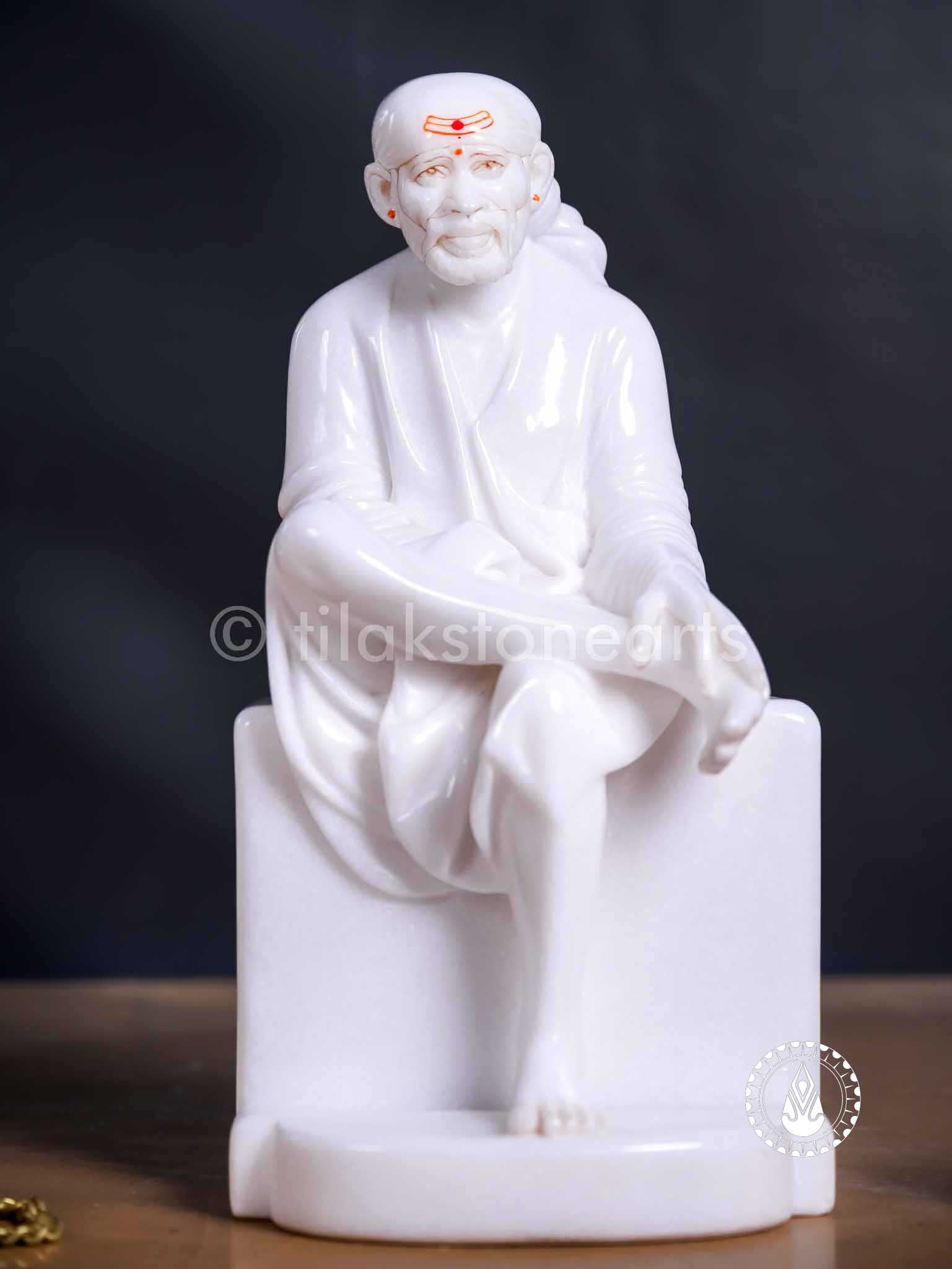 Sai Baba 18" | Swiss White(Improted)