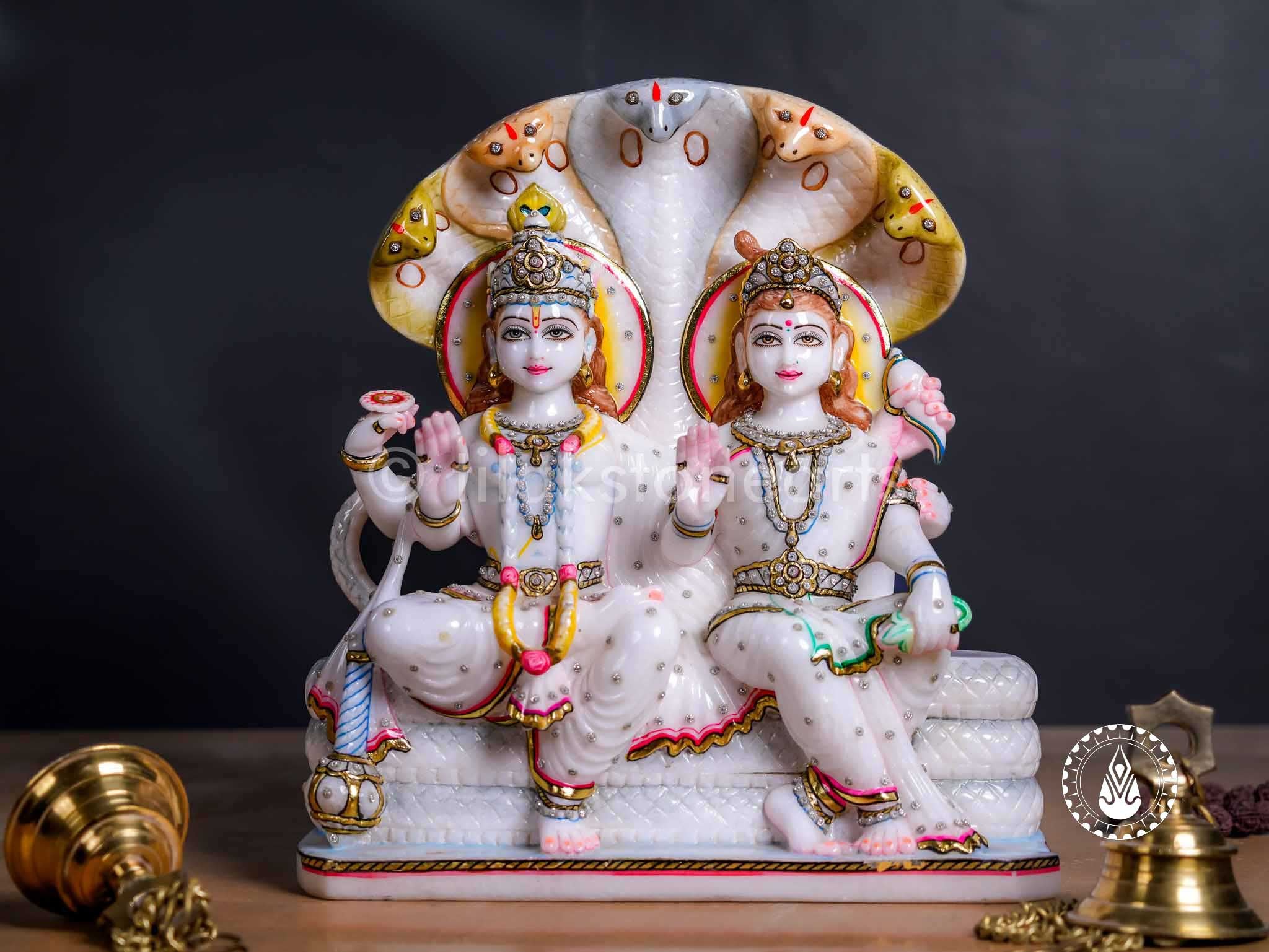 Vishnu Laxmi 15" | Swiss White (Imported)