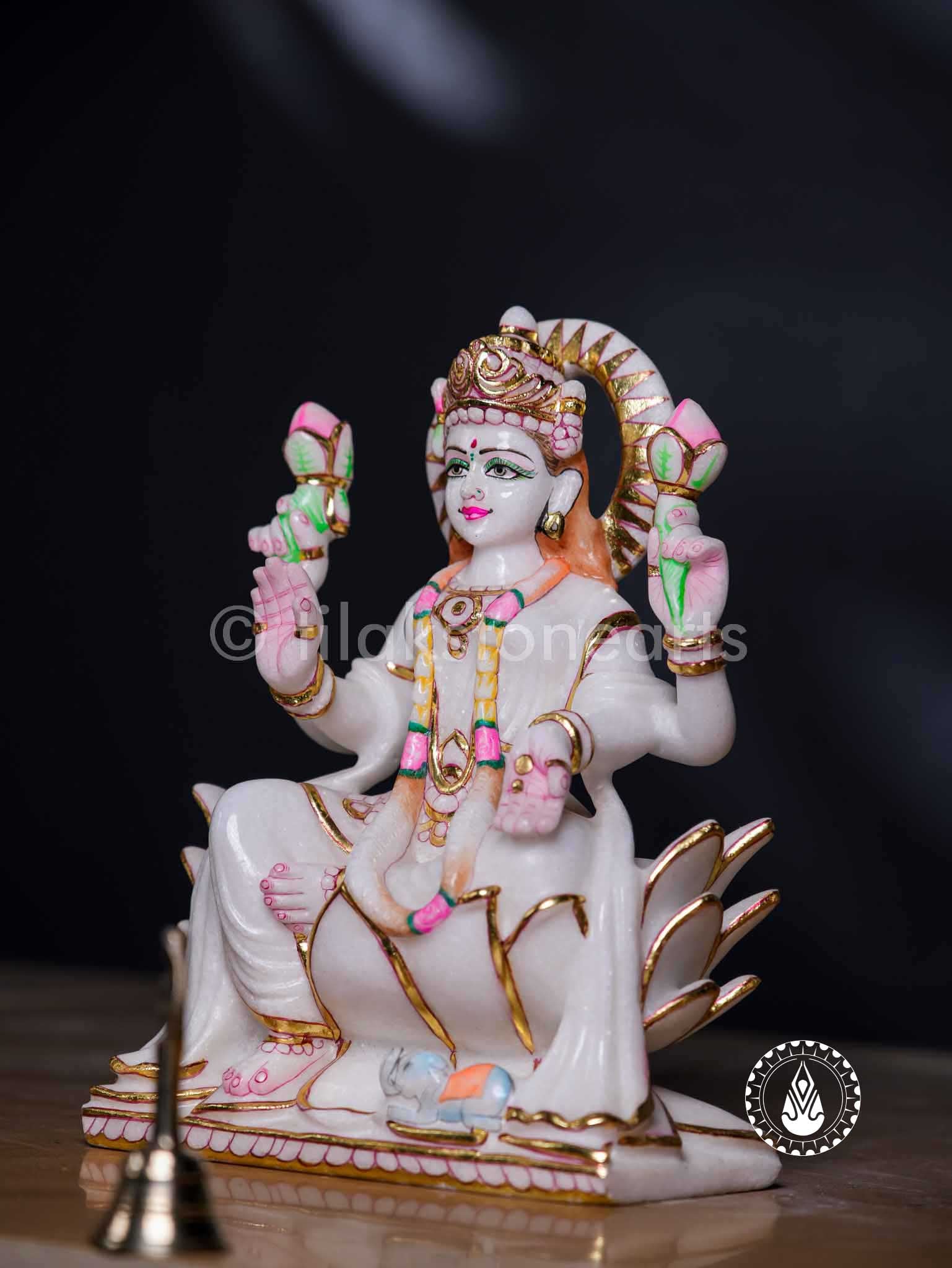 Laxmi Maa 12" | Swiss White (Imported)