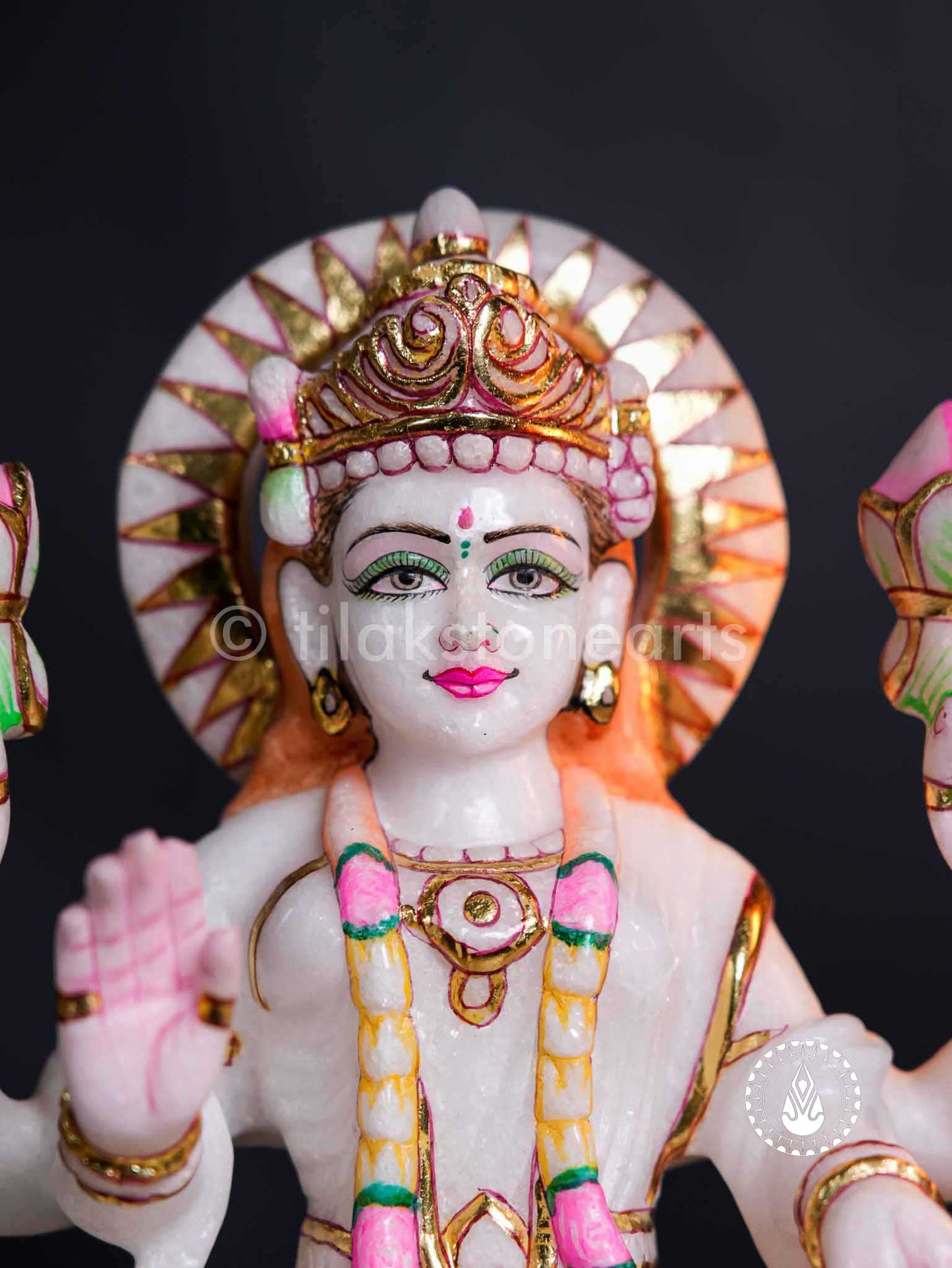 Laxmi Maa 12" | Swiss White (Imported)