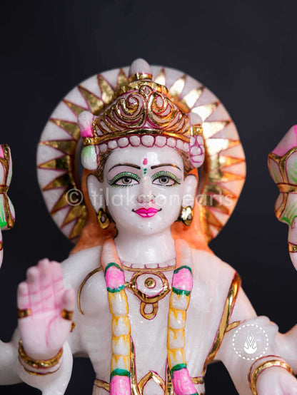 Laxmi Maa 12" | Swiss White (Imported)