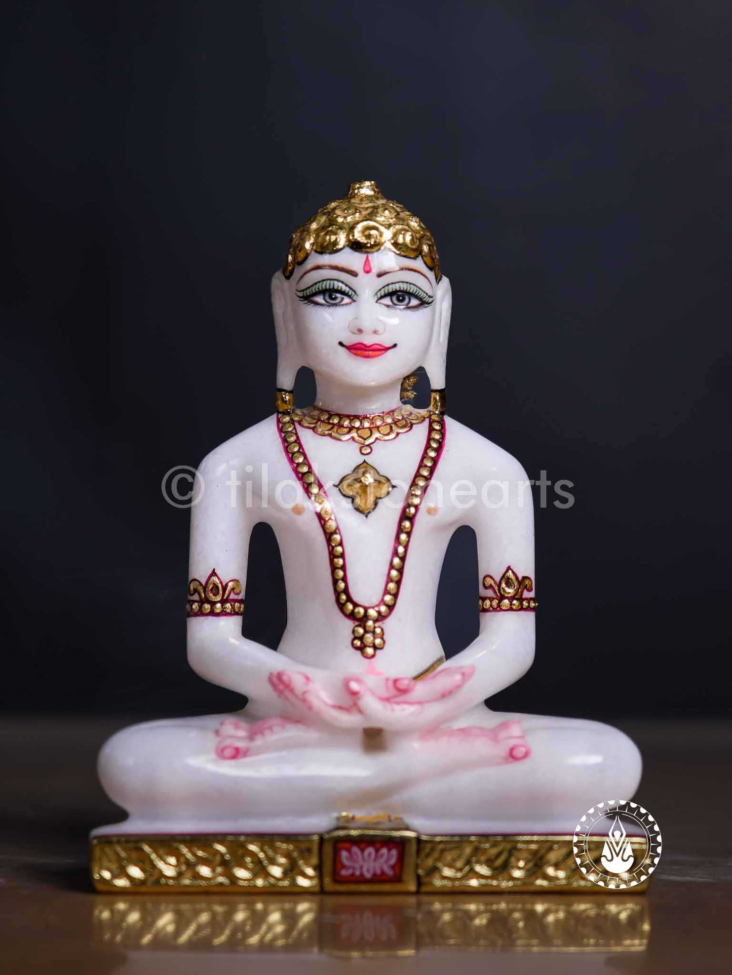 Jain God 7" | Swiss White (Imported)