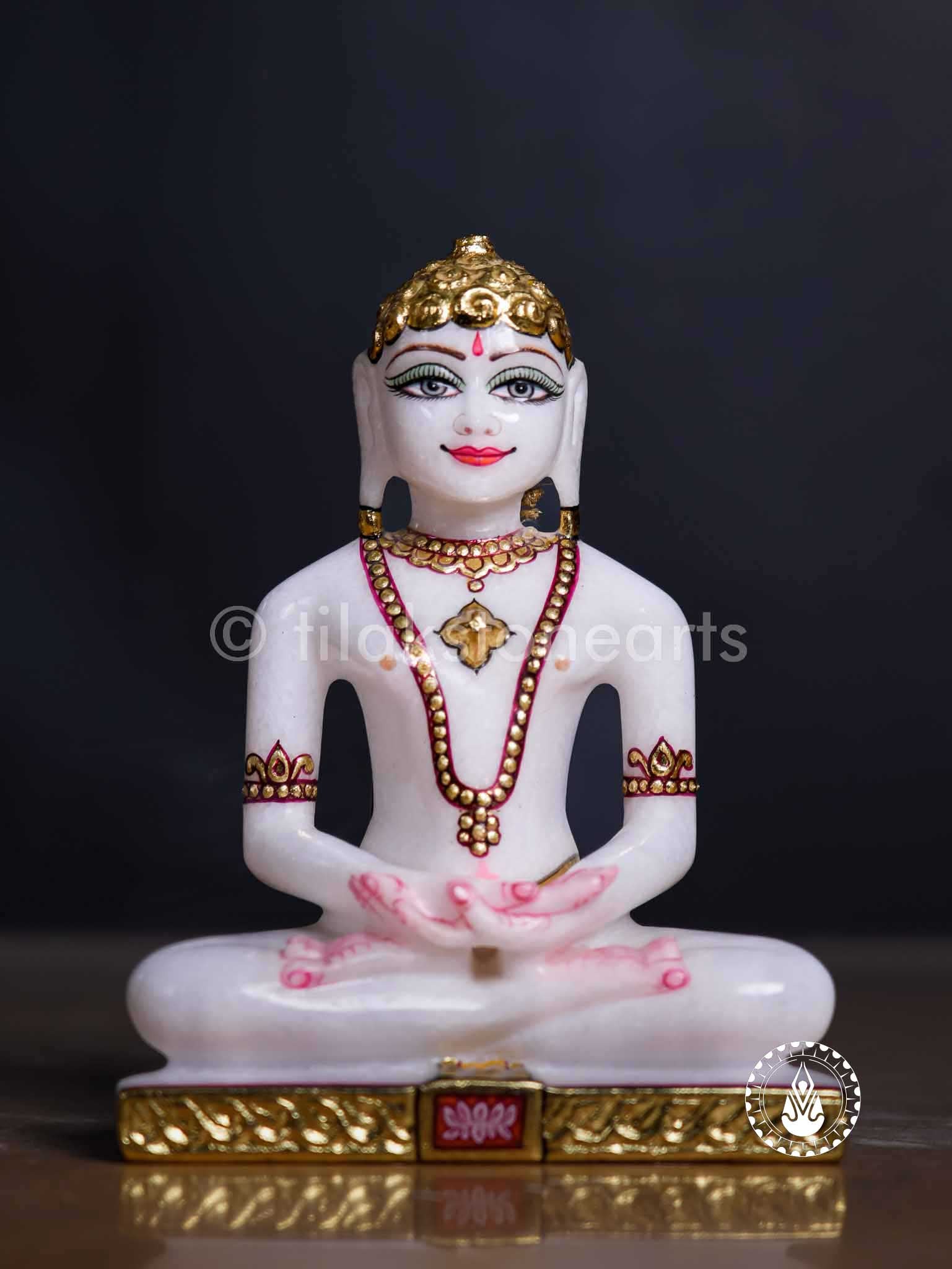 Jain God 7" | Swiss White (Imported)