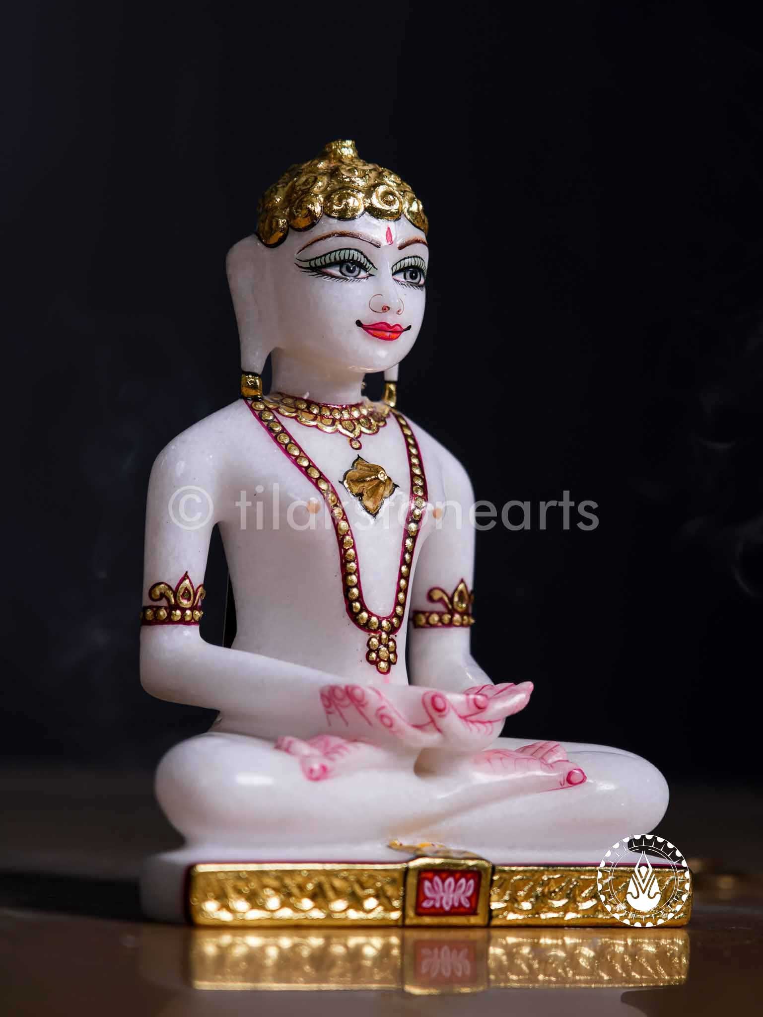 Jain God 7" | Swiss White (Imported)