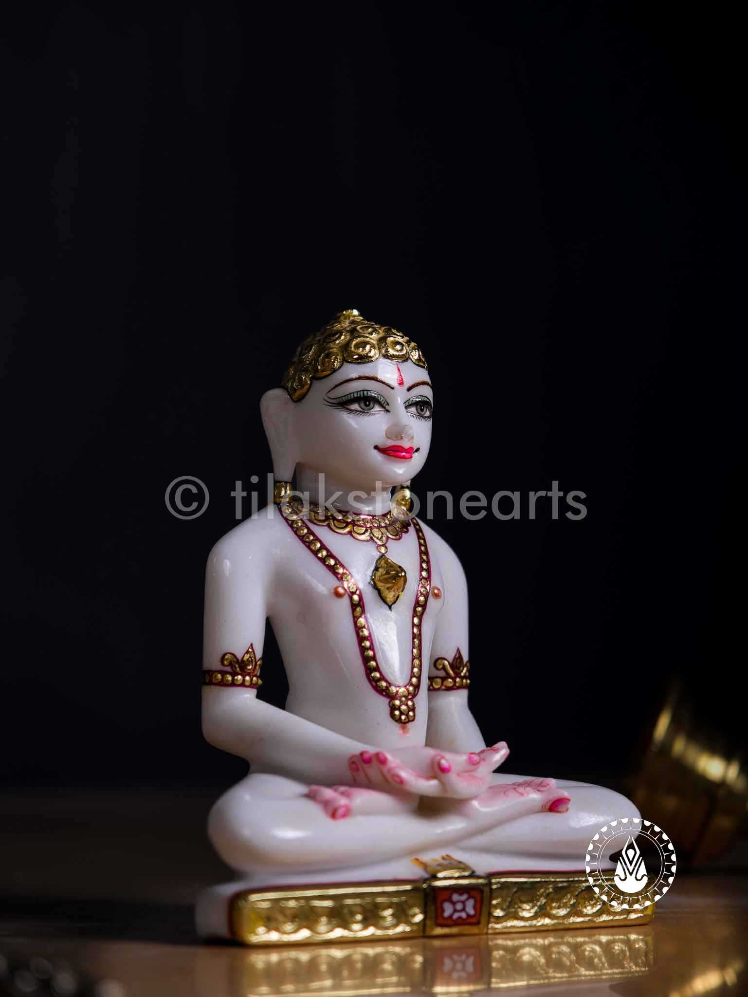 Jain God 7" | Swiss White (Imported)