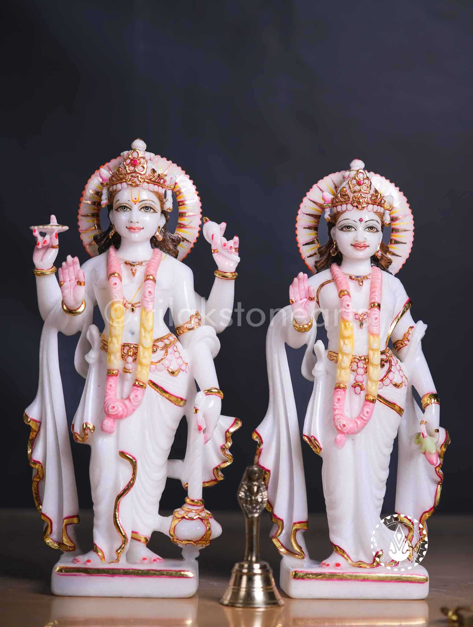 Vishnu Laxmi 12" | Swiss White (Imported)