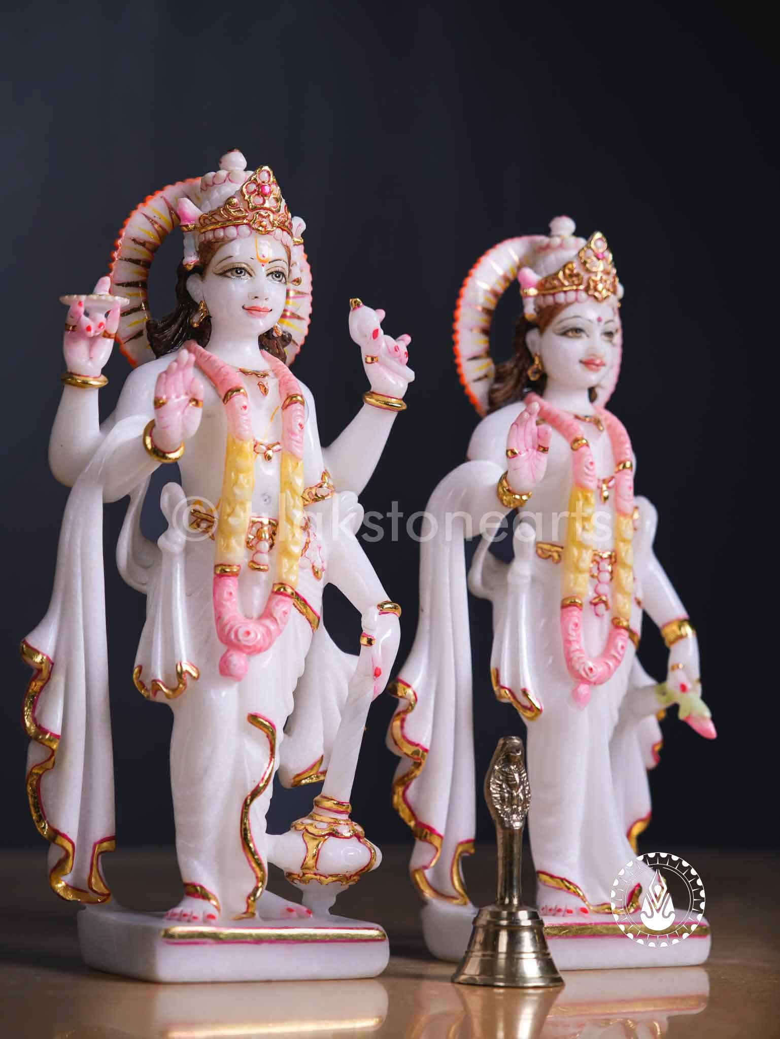 Vishnu Laxmi 12" | Swiss White (Imported)