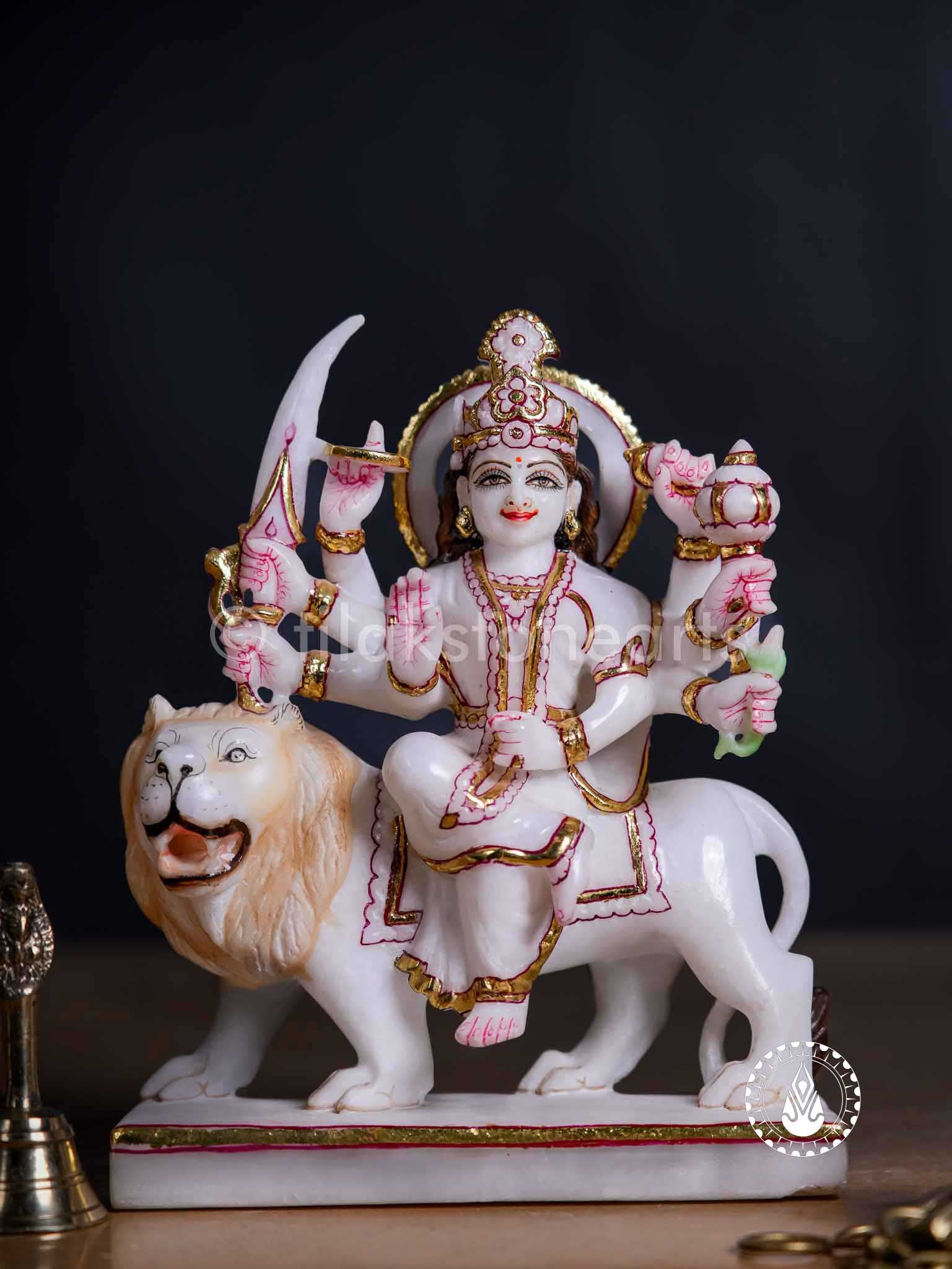 Durga Maa 9" | Swiss White (Imported)