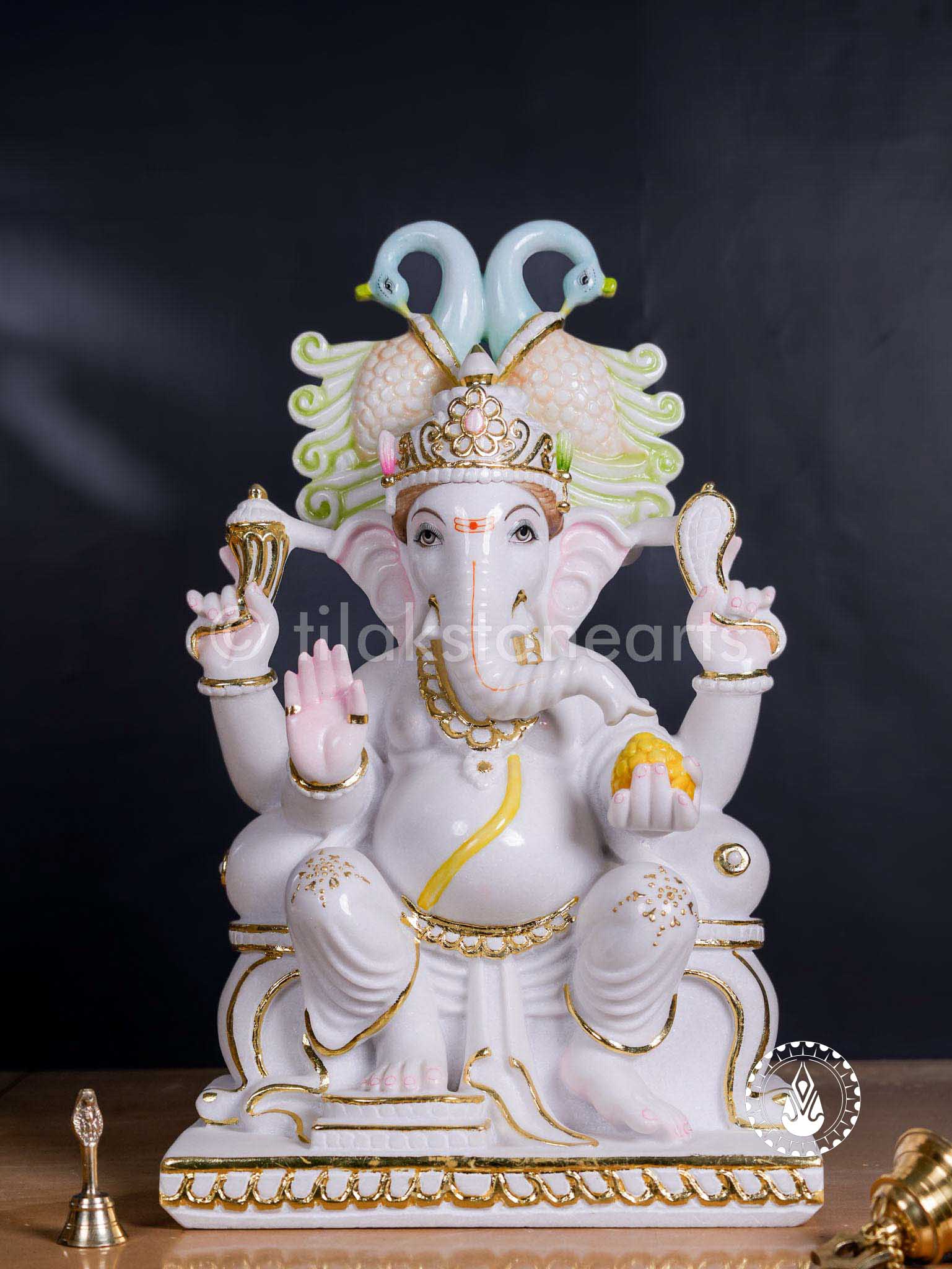 Ganesha 24" | Swiss White (Imported)