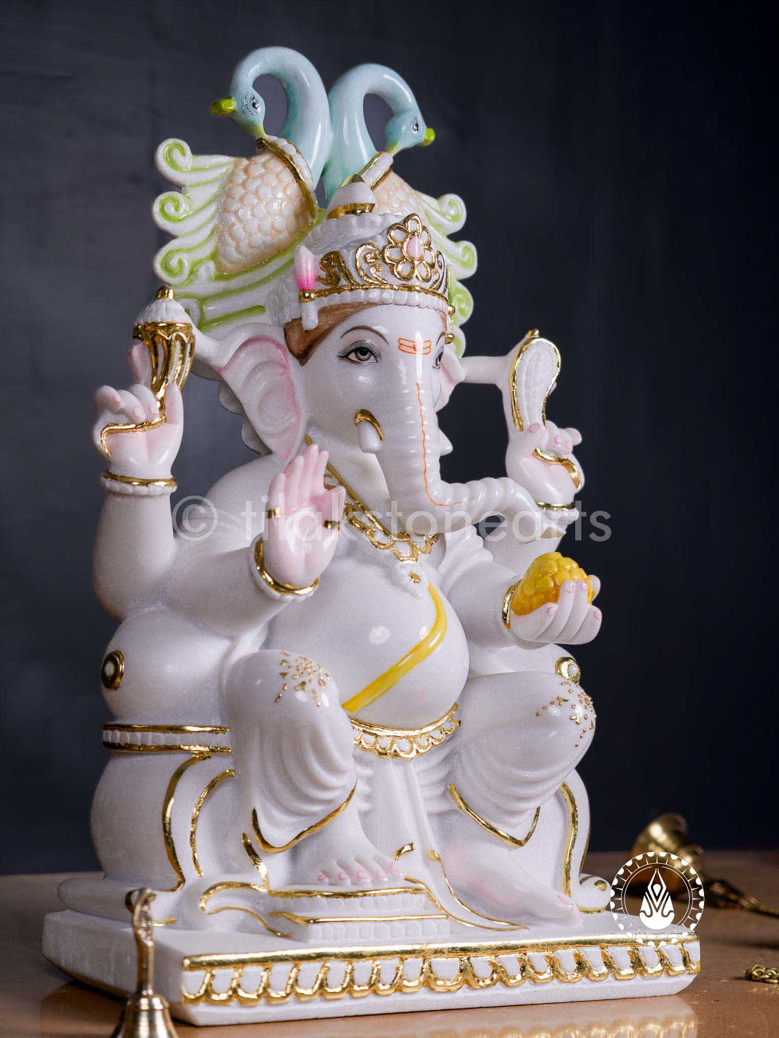 Ganesha 24" | Swiss White (Imported)