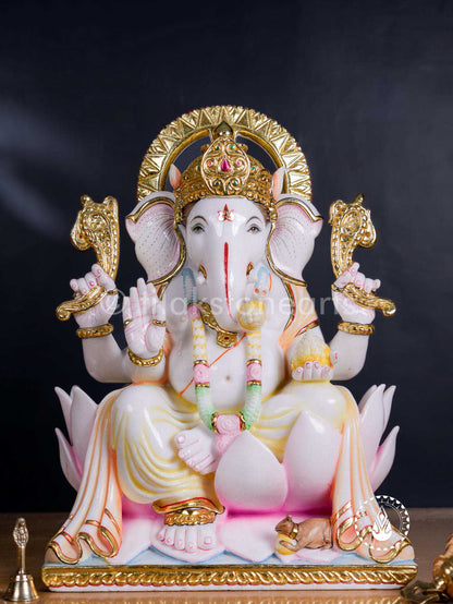 Ganesha 24" | Swiss White (Imported)
