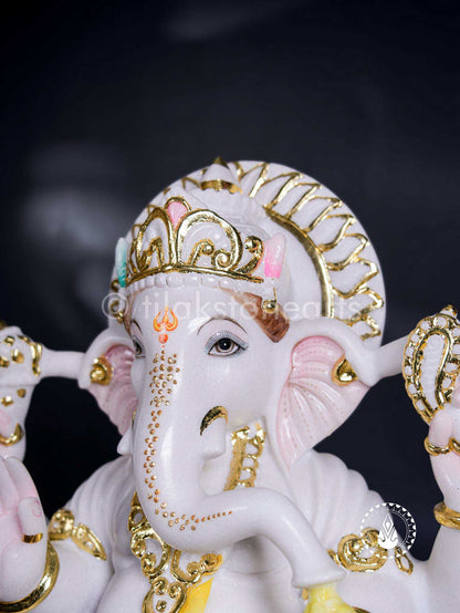 Ganesha 24" | Swiss White (Imported)