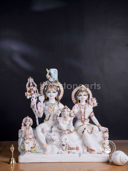 Shiv Parivar 18" | Swiss White(Imported)