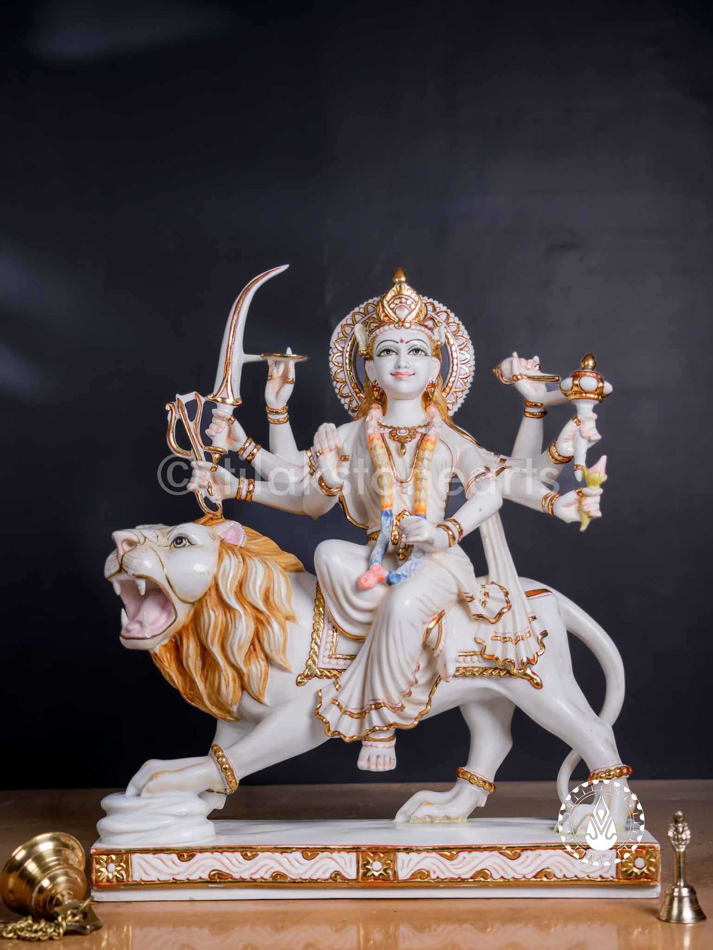 Durga Maa 23" | Cultured Marble