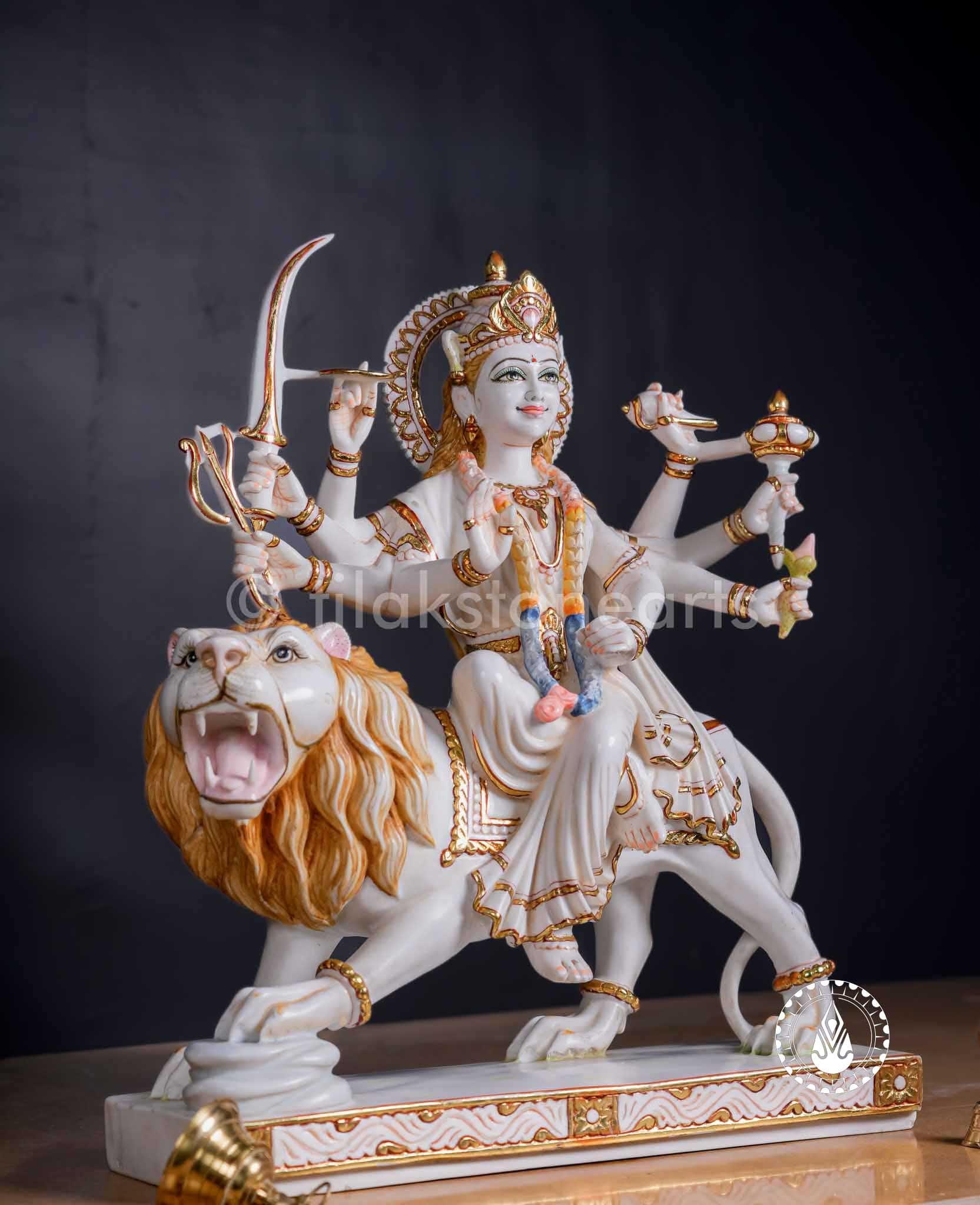 Durga Maa 23" | Cultured Marble