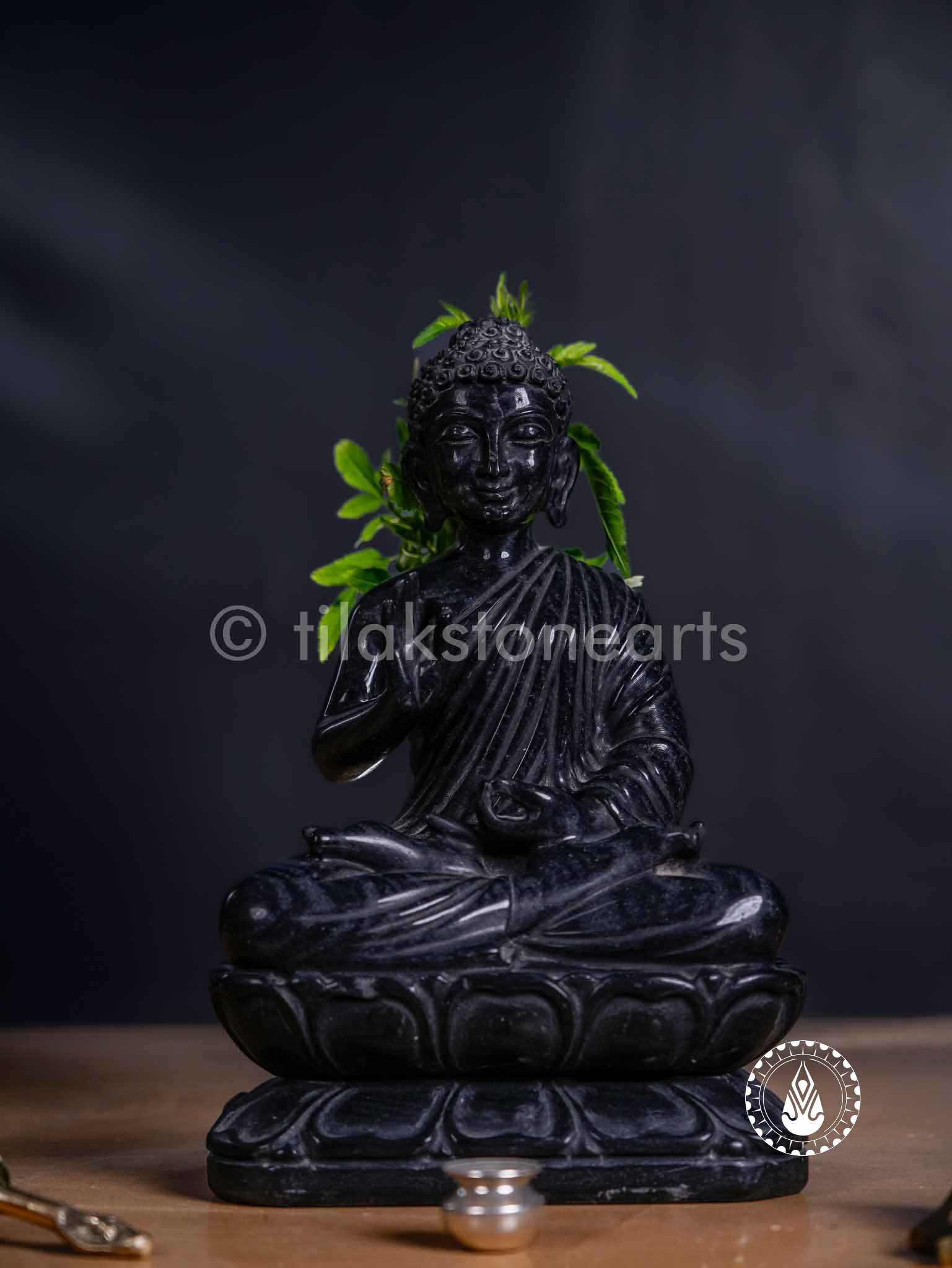 Buddha Ji 12" | Cultured Marble