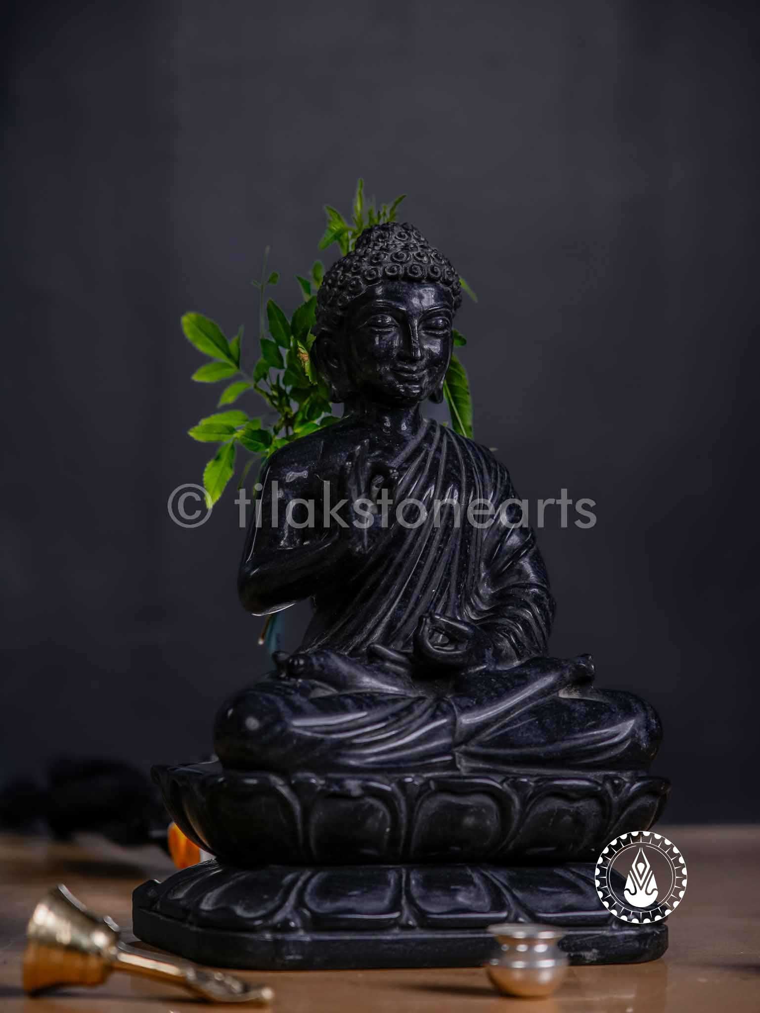 Buddha Ji 12" | Cultured Marble
