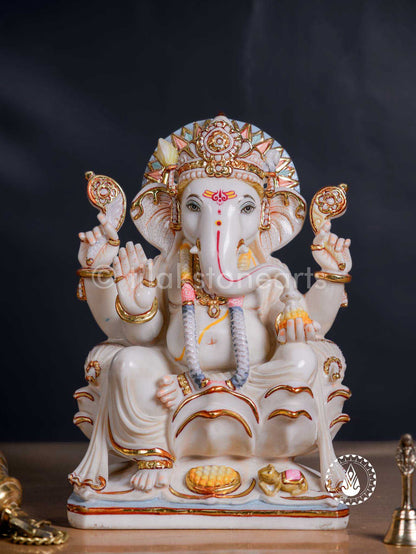 Ganesha 15" | Cultured Marble