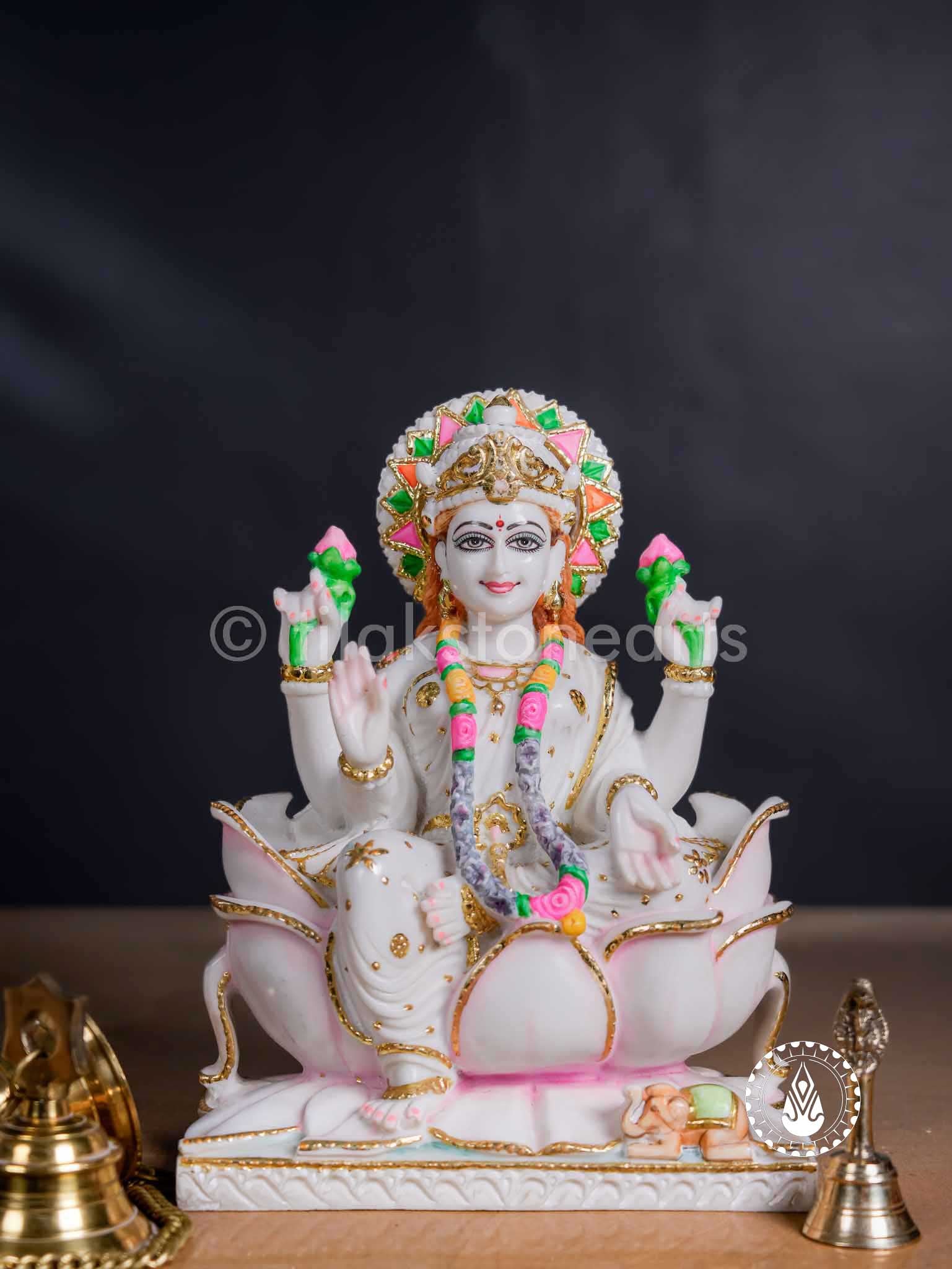 Laxmi Maa 12" | Cultured Marble
