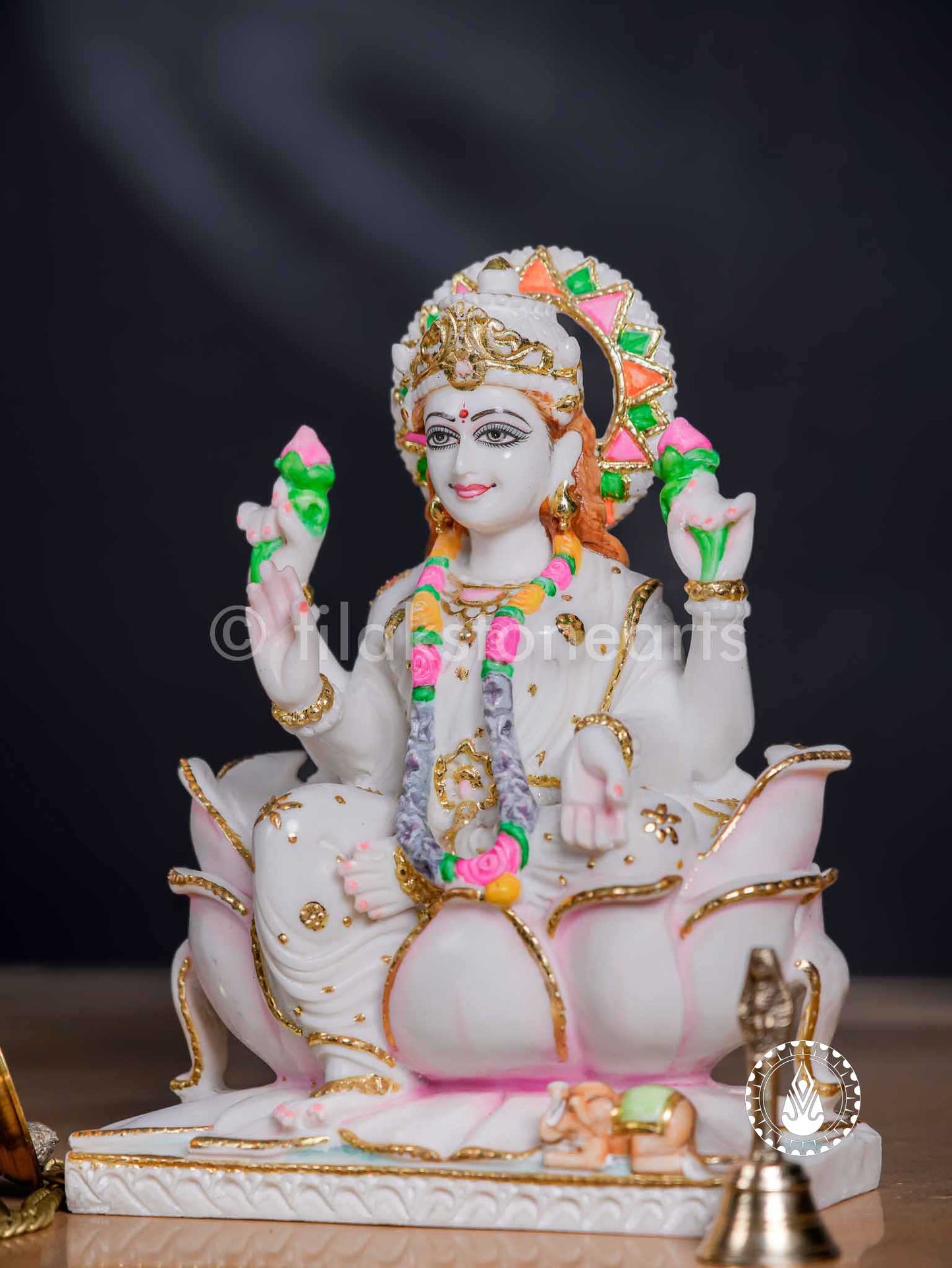 Laxmi Maa 12" | Cultured Marble