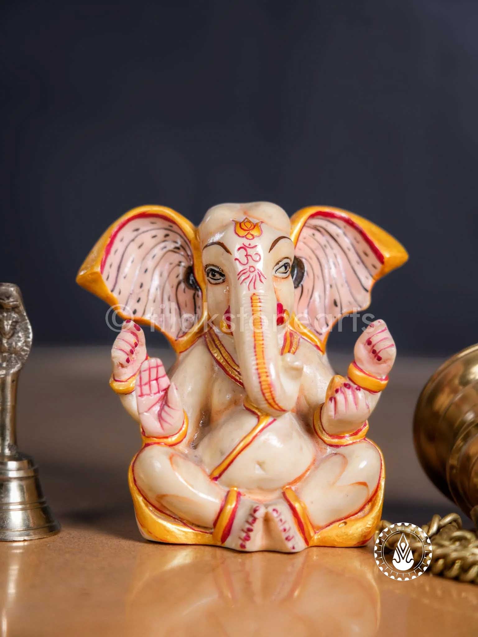 Ganesha 5" | Cultured Marble