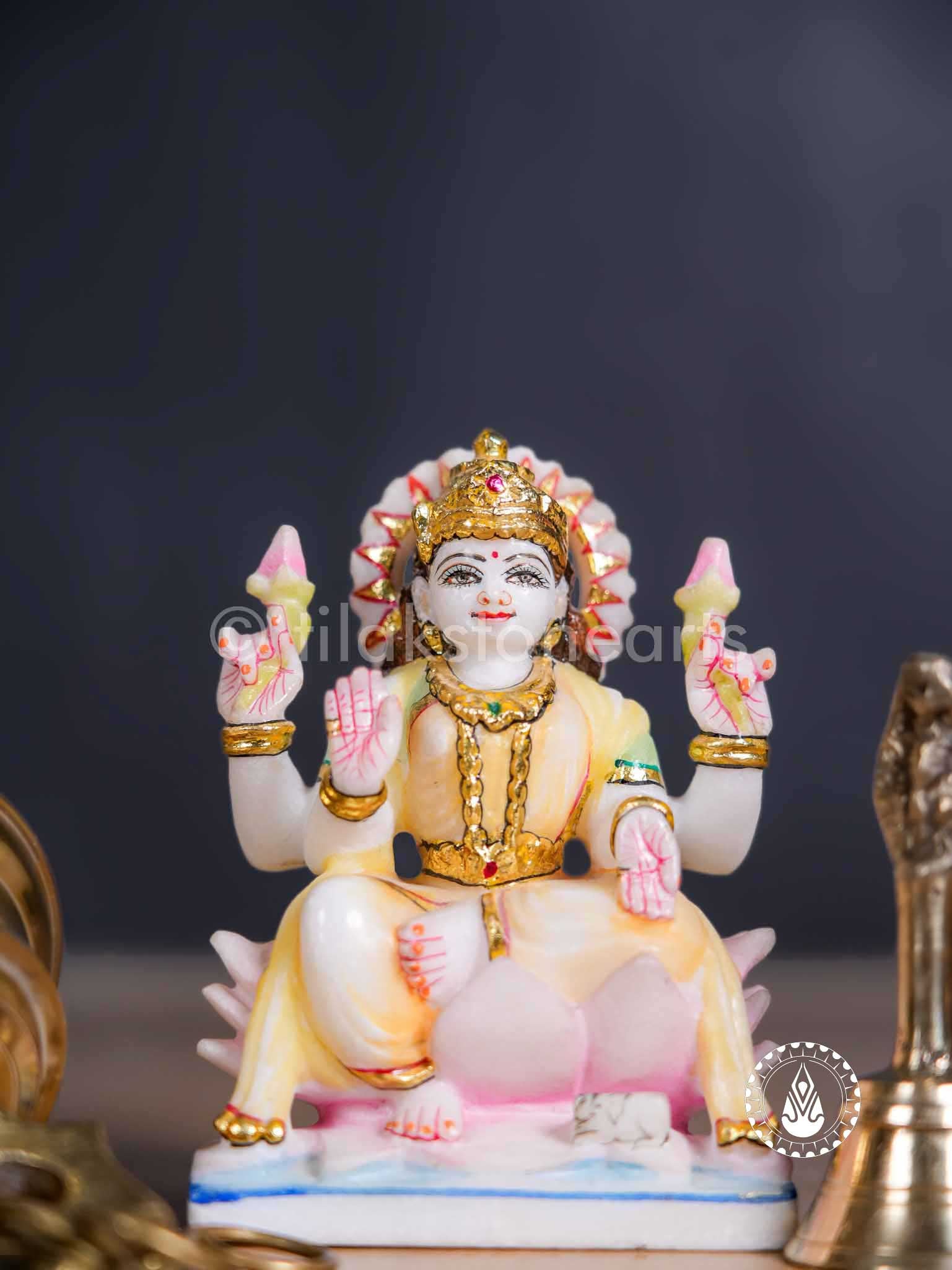 Laxmi Maa 5" | Swiss White (Imported)