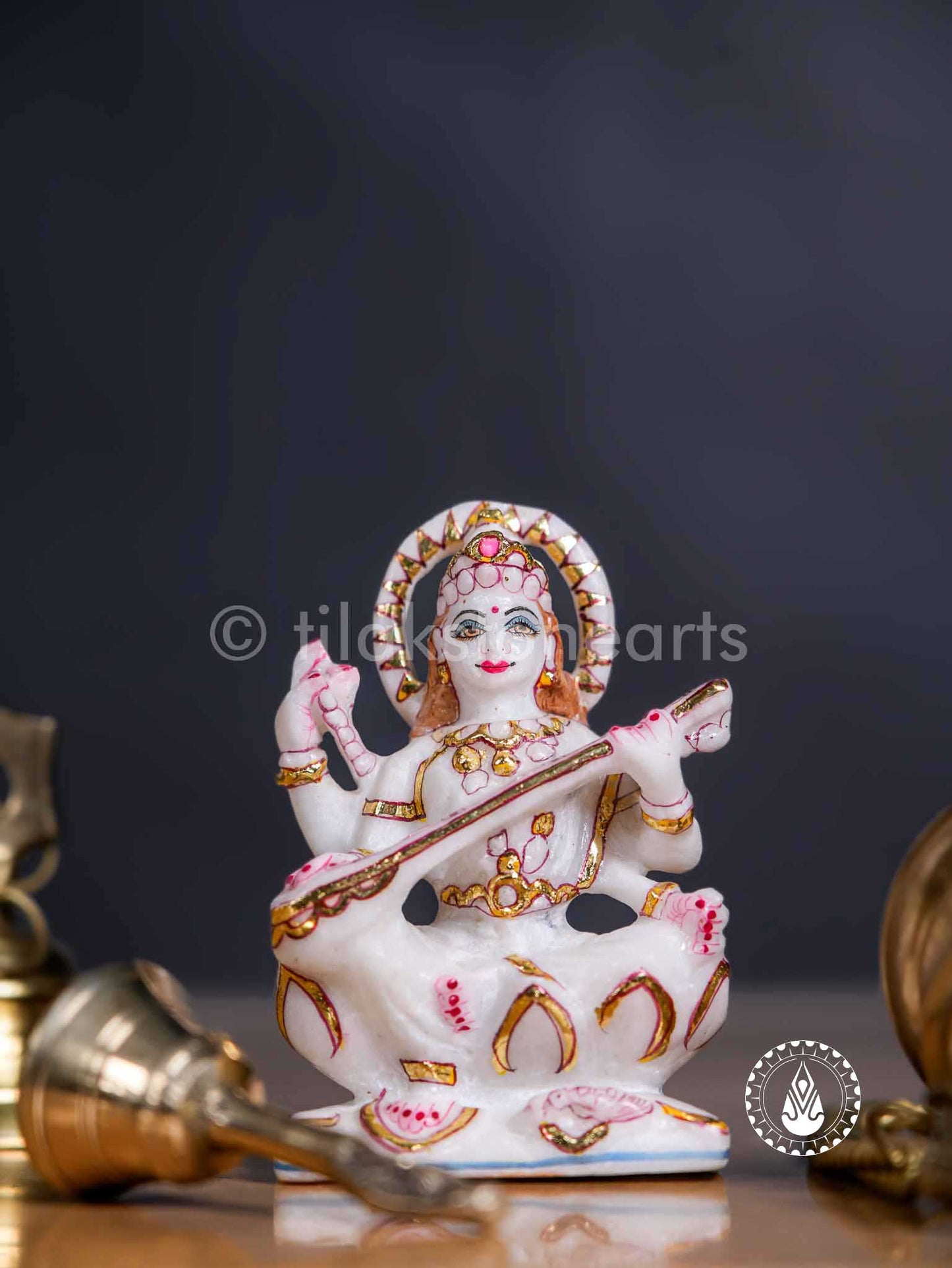 Saraswati Maa 5" | Swiss White (Imported)