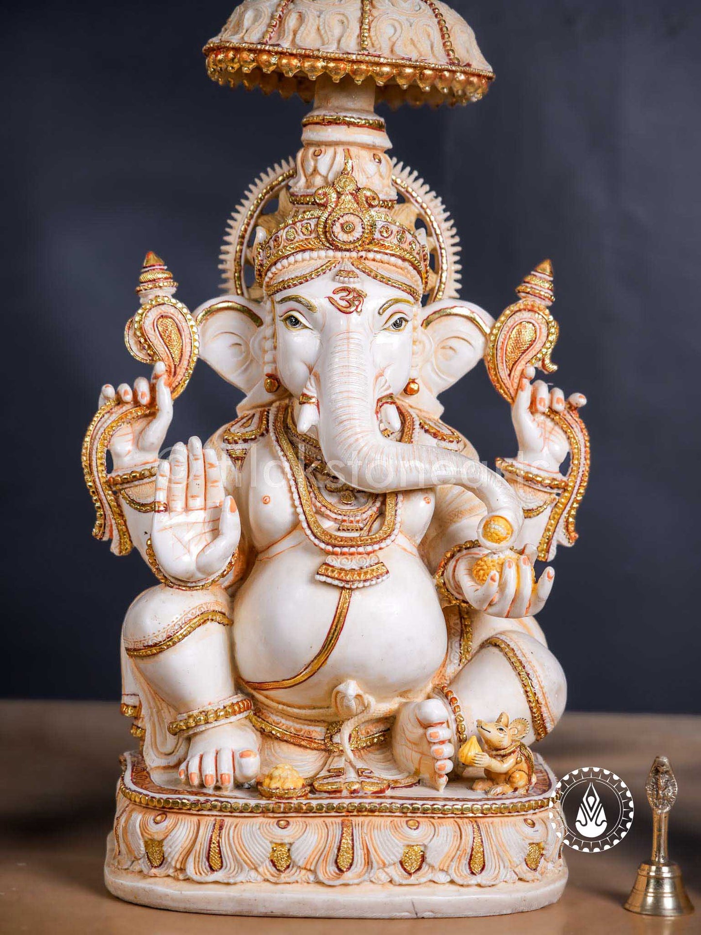Ganesha 33" | Cultured Marble