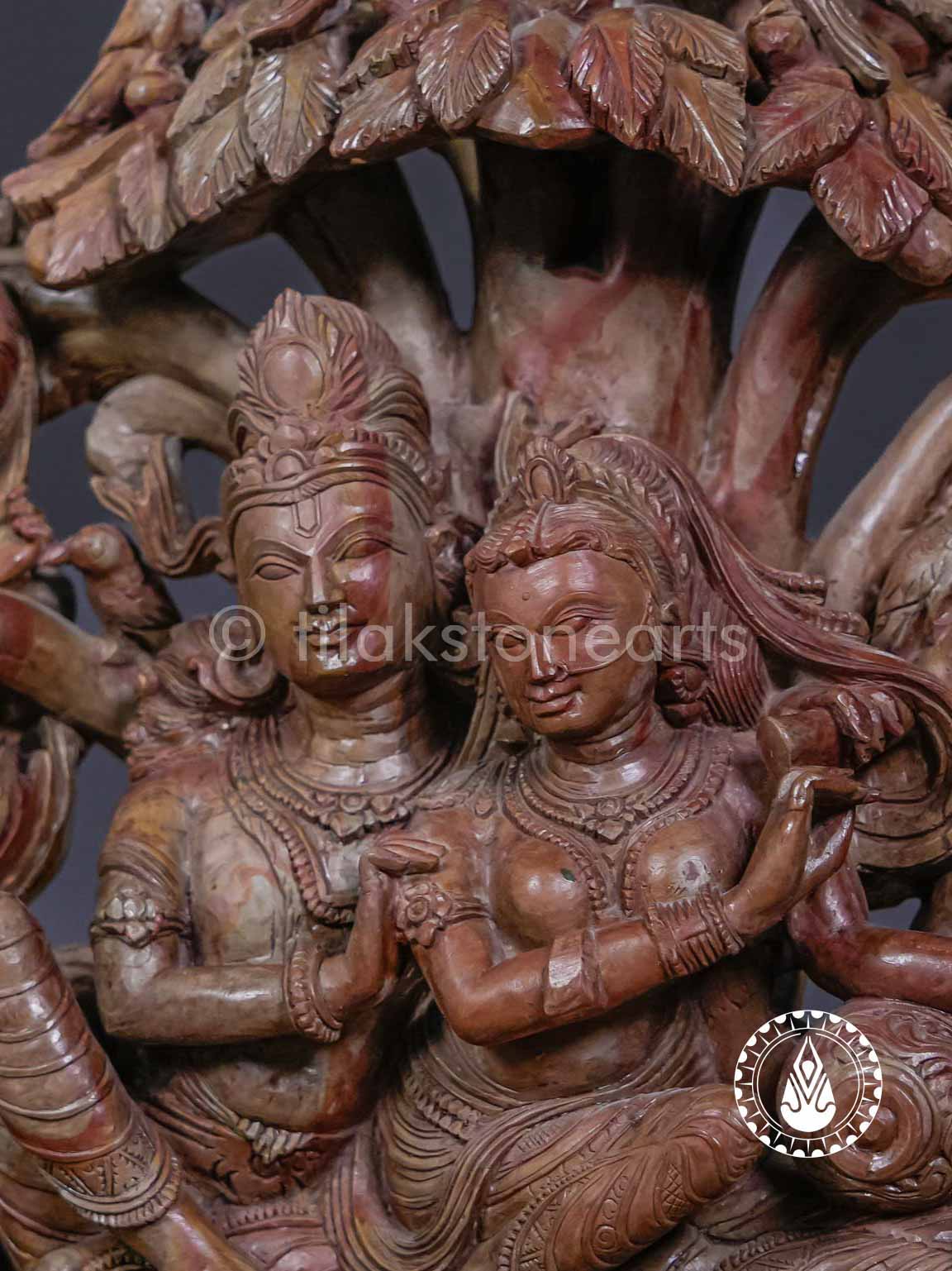 Radha Krishna Jugal Jodi 12" | Oakwood Stone
