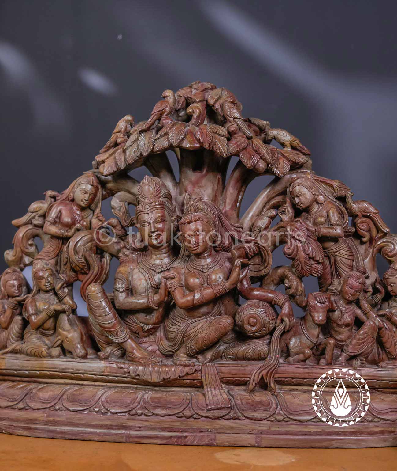 Radha Krishna Jugal Jodi 12" | Oakwood Stone