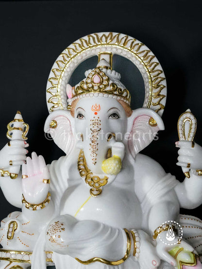 Ganesha 24" | Swiss White (Imported)