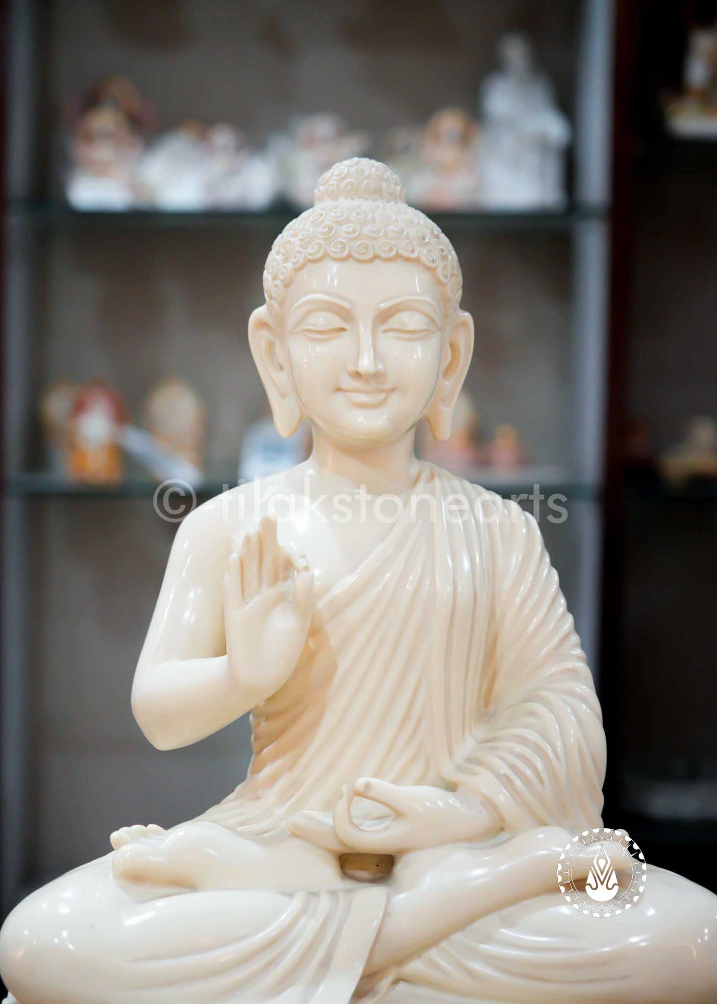 Buddha Ji 24" | Cultured Marble