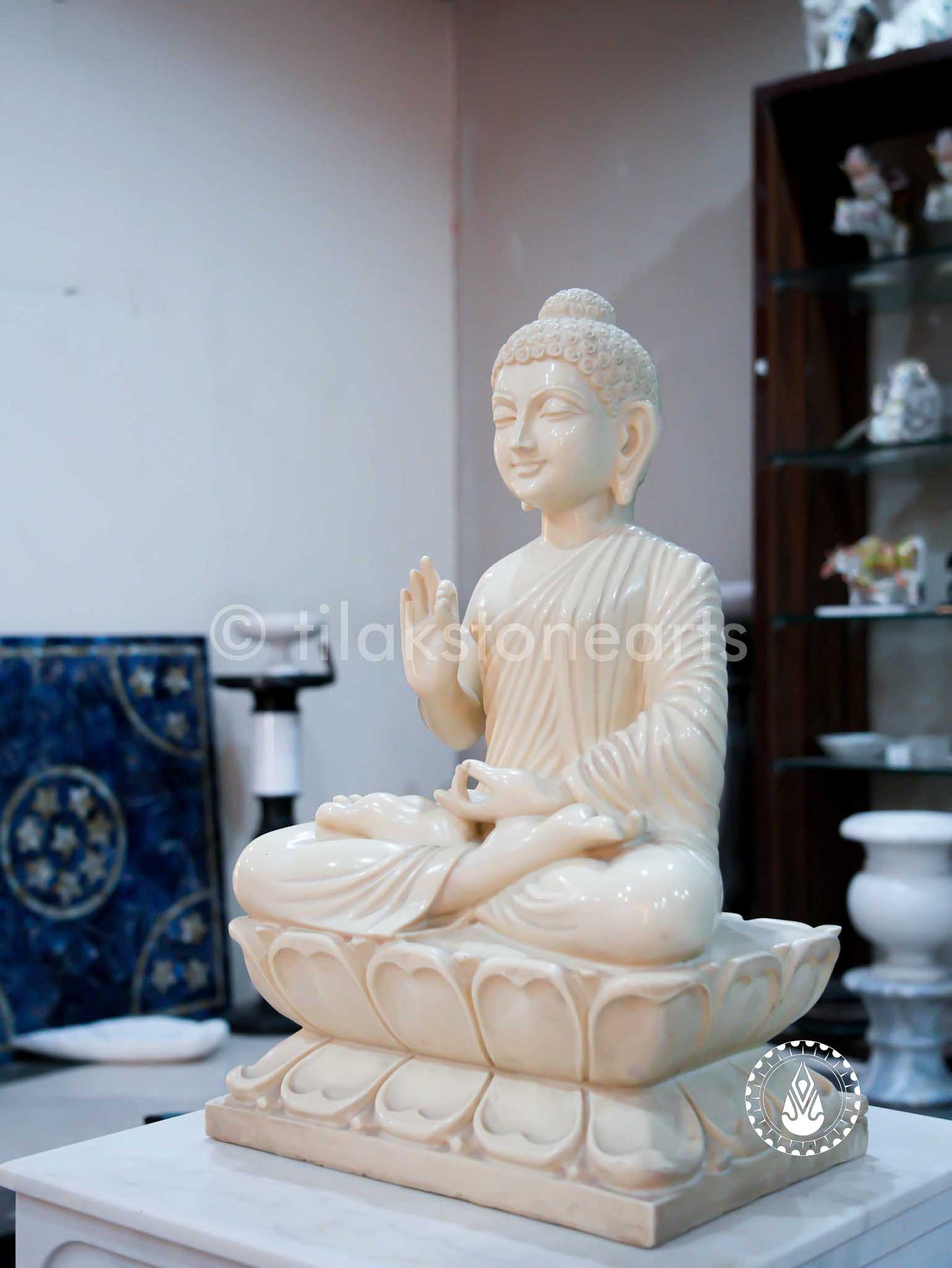 Buddha Ji 24" | Cultured Marble