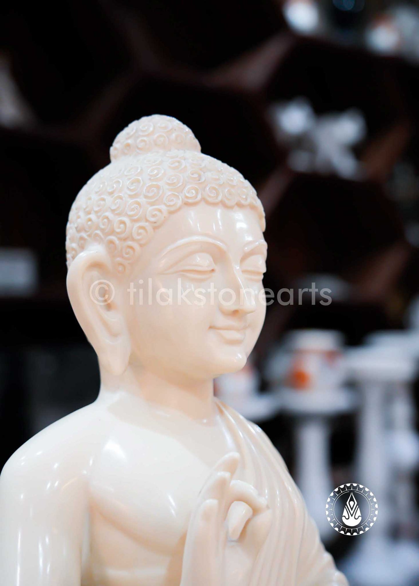 Buddha Ji 24" | Cultured Marble
