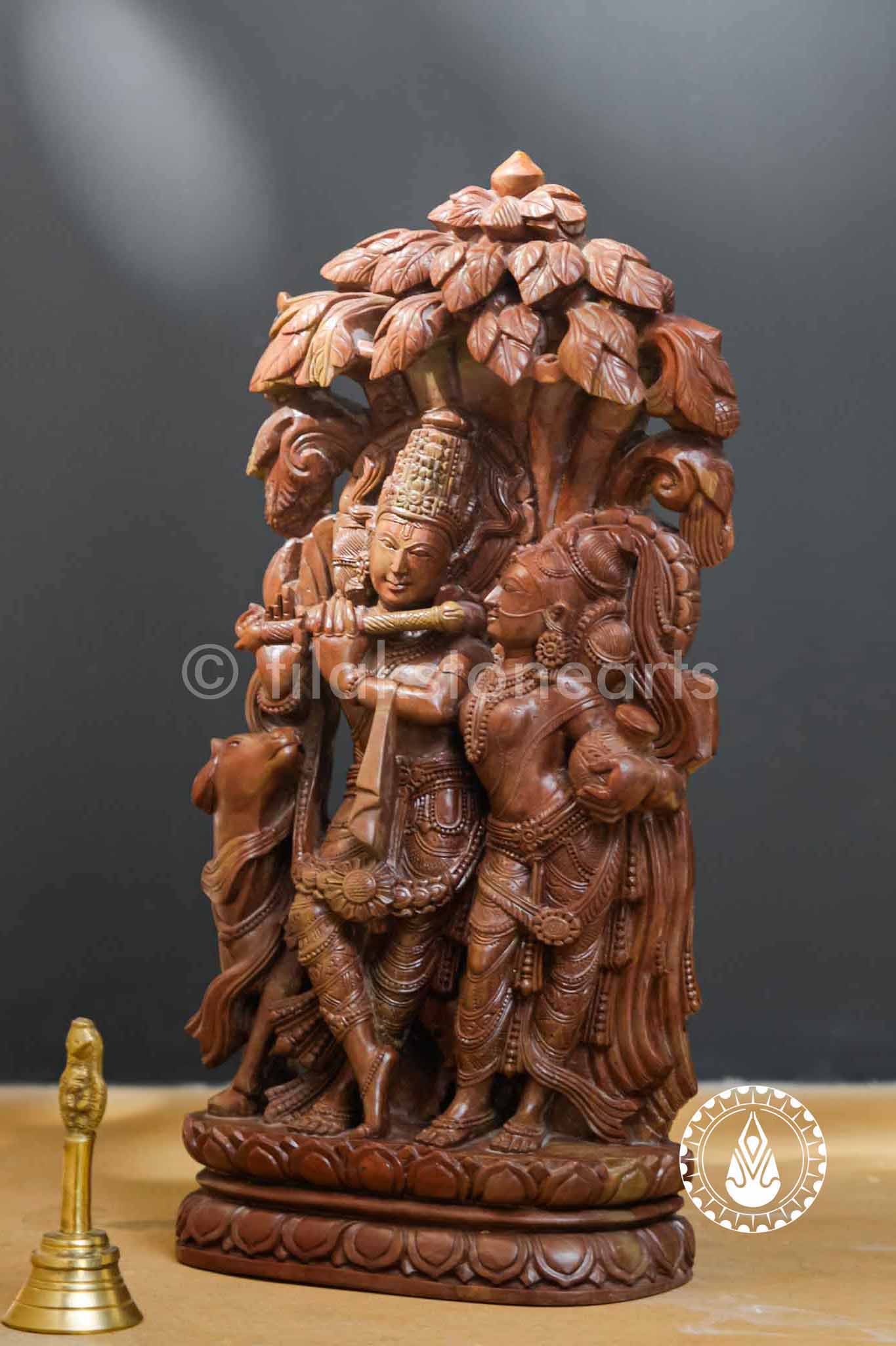 Radha Krishna 15" | Oakwood Stone