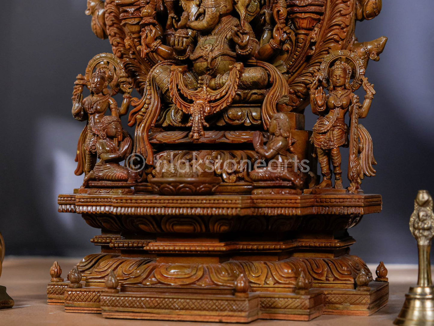 Vakratunda Darbar 18" | Oakwood Stone