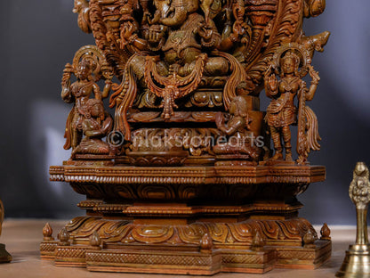Vakratunda Darbar 18" | Oakwood Stone